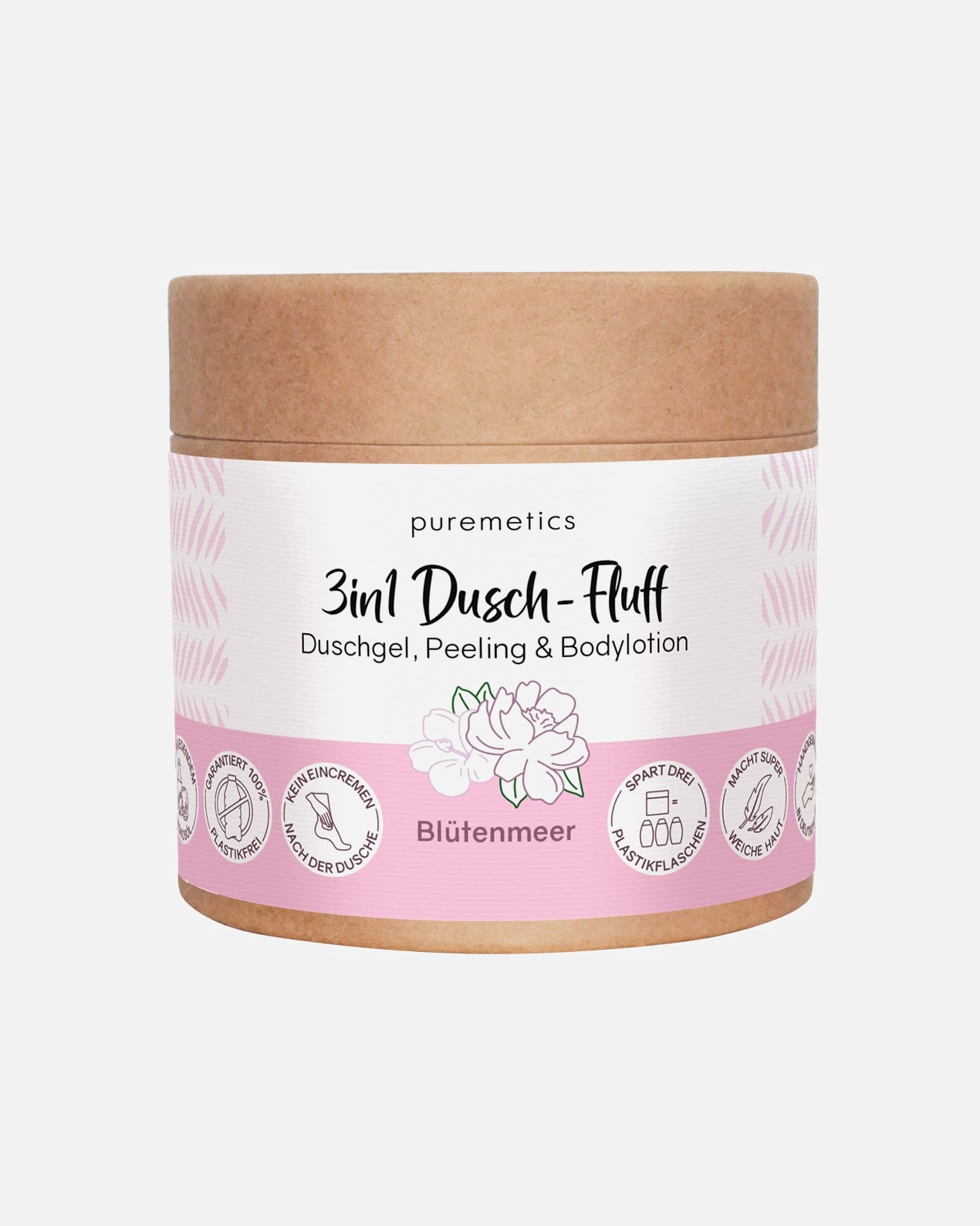 Sprchový gél pre Pre ženy puremetics Sprcha Fluff More kvetov 250 g