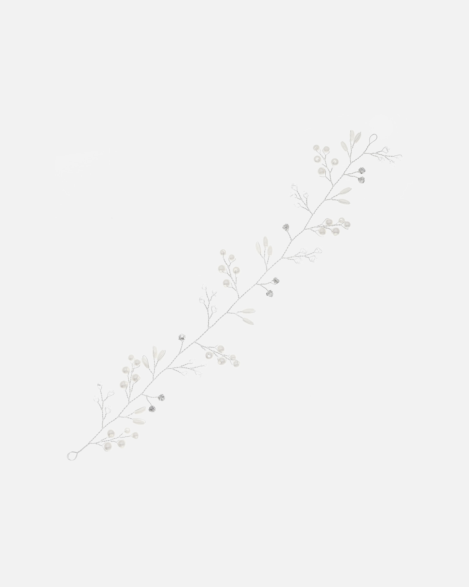 Ozdoby do vlasov pre Pre ženy Chris Rubin Maeve ozdoba do vlasov Biela/Strieborná