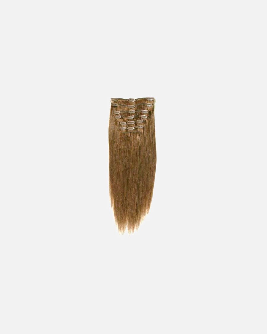 Nástavce pre Unisex Fashiongirl Fashiongirl Clip-in Extensions #60 Platinová blond – 65 cm #12 Svetlohnedá - 40 cm