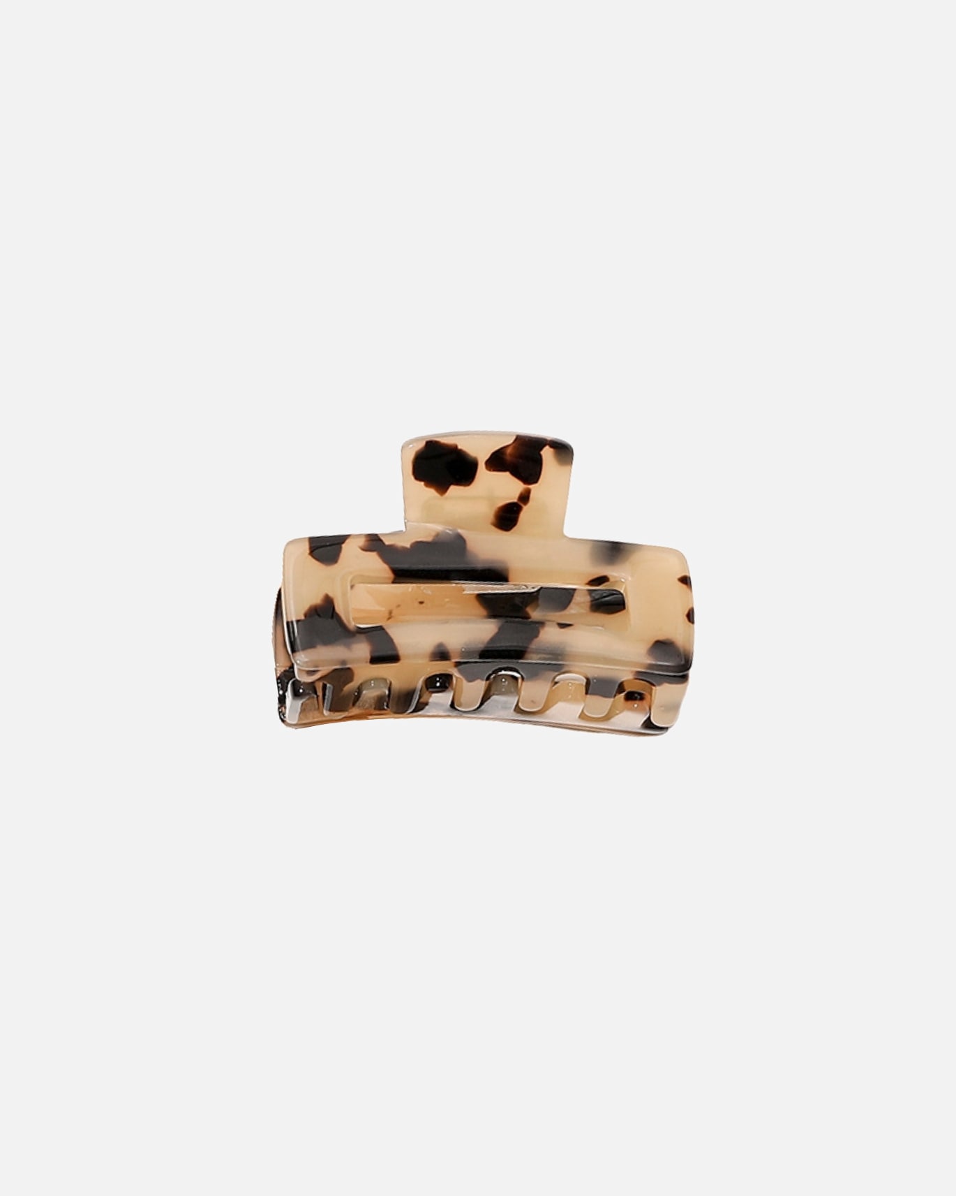 Spona do vlasov pre Pre ženy SOHO SOHO Leia Mini Štipec do Vlasov - Seashell (Béžový, 4.2 cm) Light Tortoise