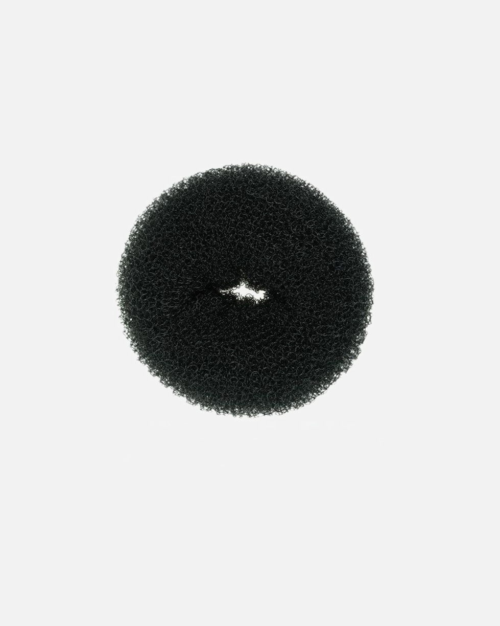 Gumička na vlasy pre Unisex SOHO Haar Donut Ring – 12 cm Schwarz