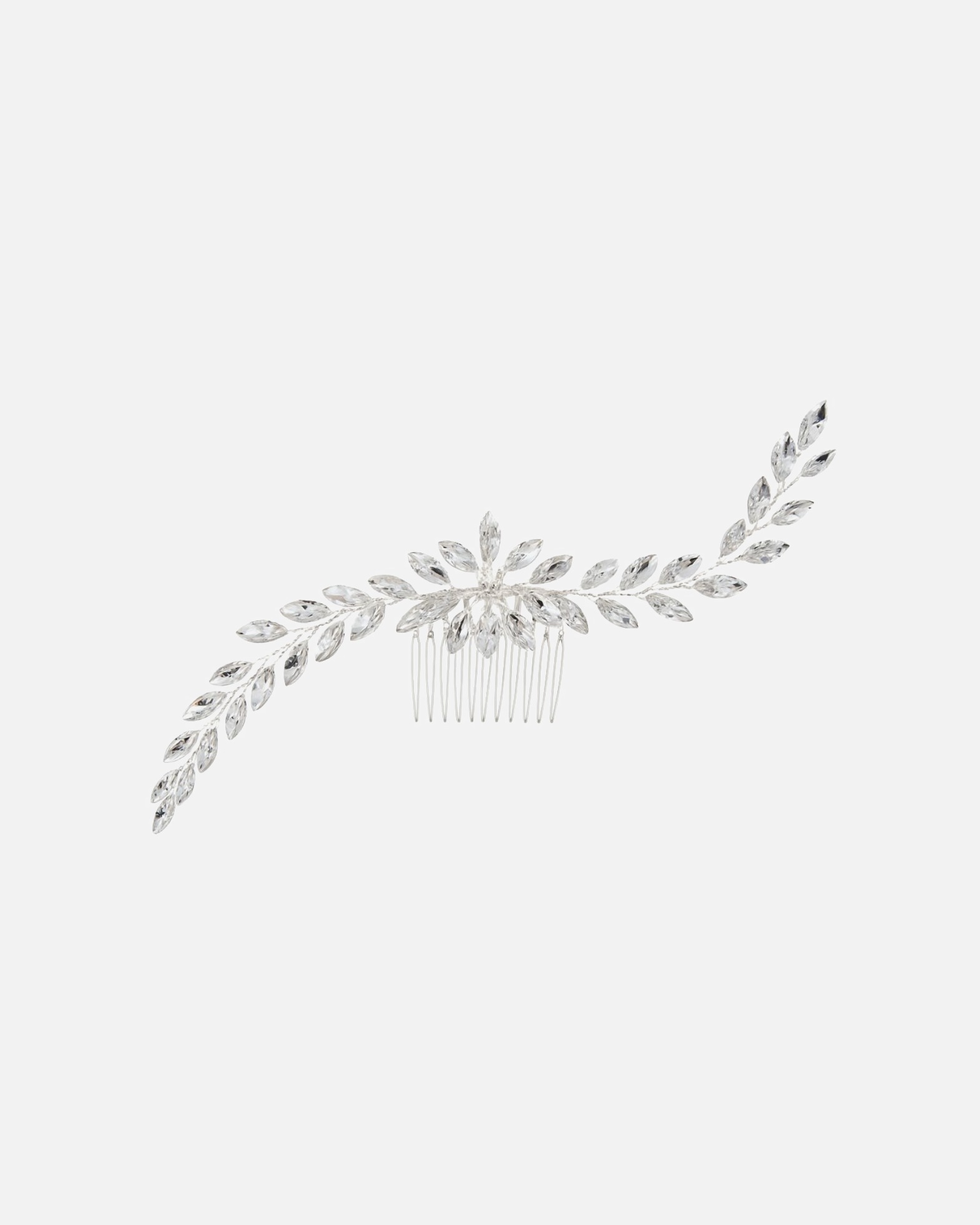 Spona do vlasov pre Unisex Cordelia Hrebeň do vlasov Silber