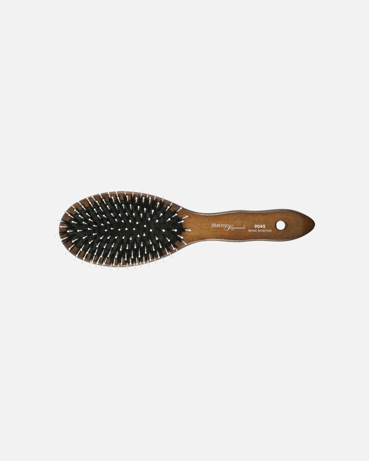 Plochá a lopatková kefa pre Unisex Hercules Sägemann Tmavá drevená kefa model 9045 1 Stk.
