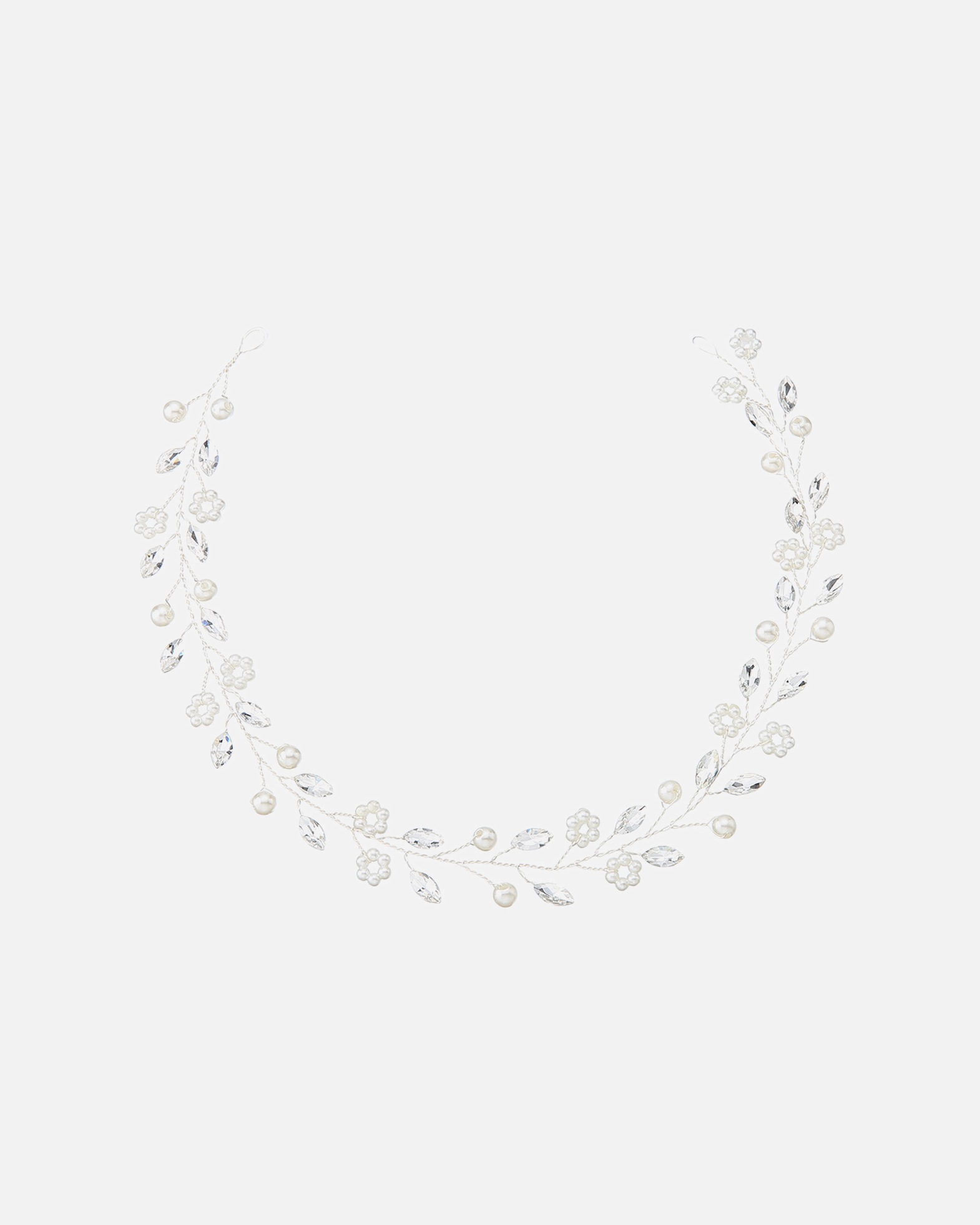 Ozdoby do vlasov pre Unisex Chris Rubin Emana Haarschmuck Strieborná