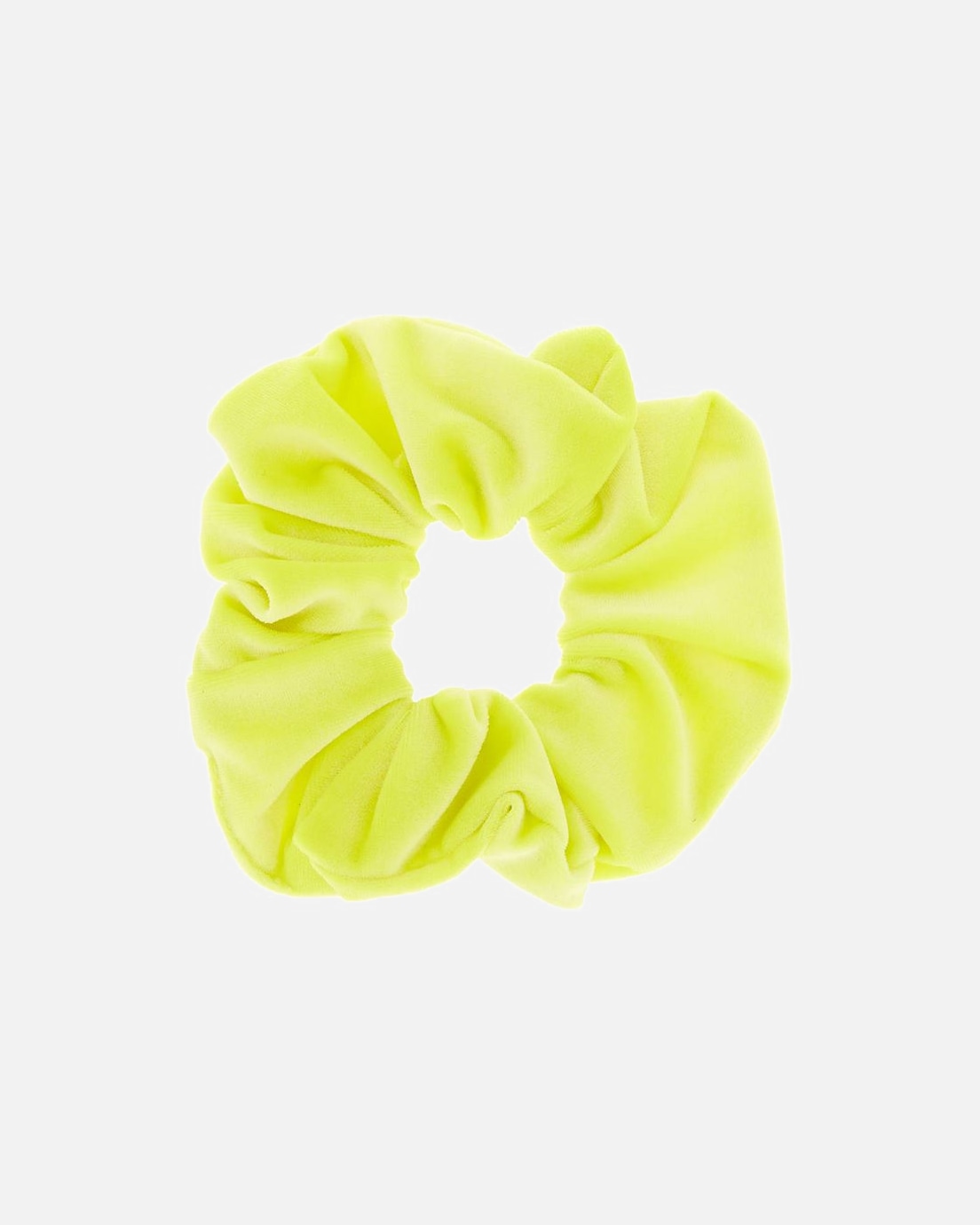 Gumička na vlasy pre Unisex SOHO Neon Scrunchie gumička do vlasov Žltá
