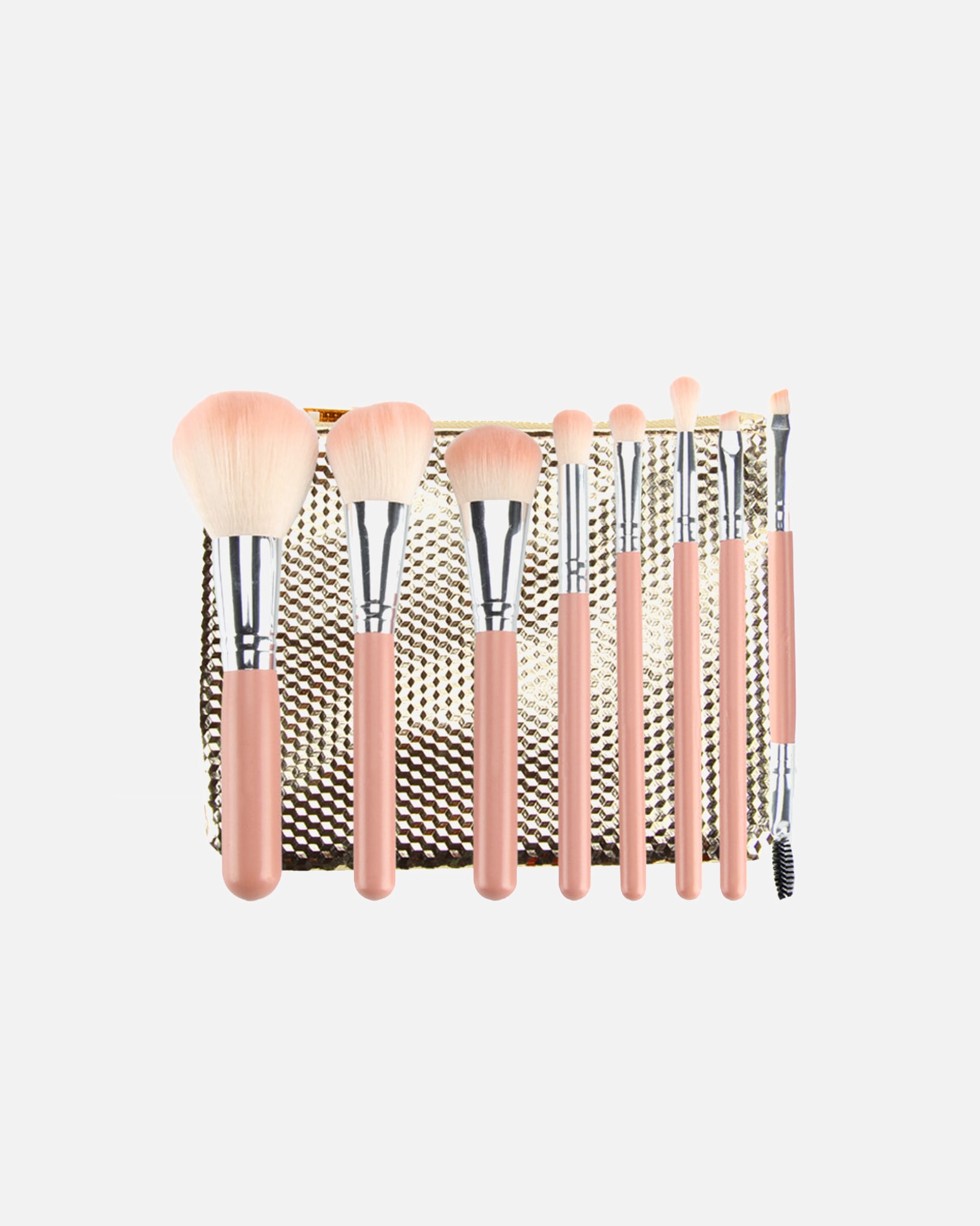 Sada štetcov pre Unisex Advanced Face Brush Collection – Súprava štetcov na tvár Champagne