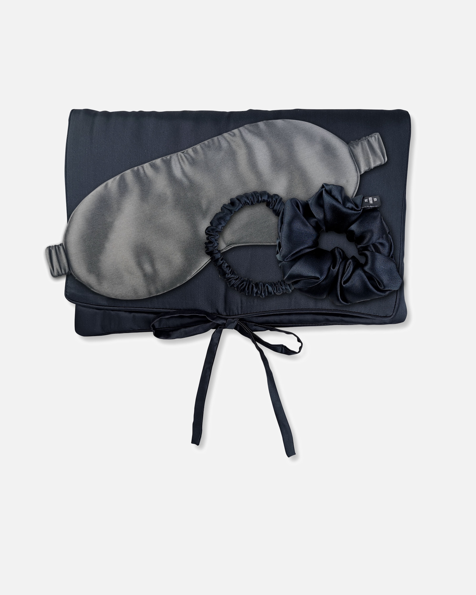 Čelenka pre Pre ženy Ailoria TRAVEL SET HAIR Vak, maska na spanie, škraboška S a škraboška M čierna