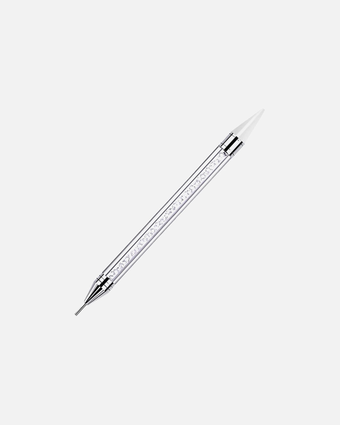 Ozdoby na nechty pre Unisex UNIQ Pero na zdobenie nechtov Gemstone Weiß