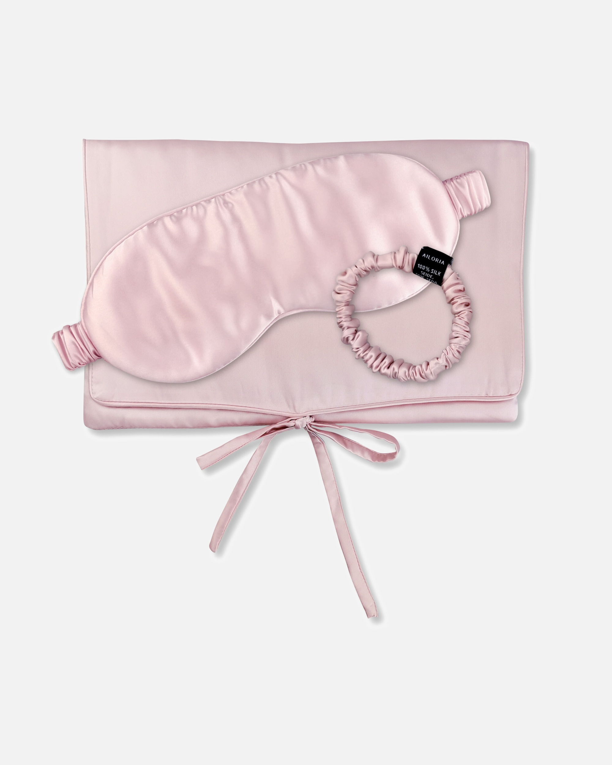 Čelenka pre Pre ženy Ailoria TRAVEL SET BEAUTY S Vak, maska na spanie a škraboška S ružová