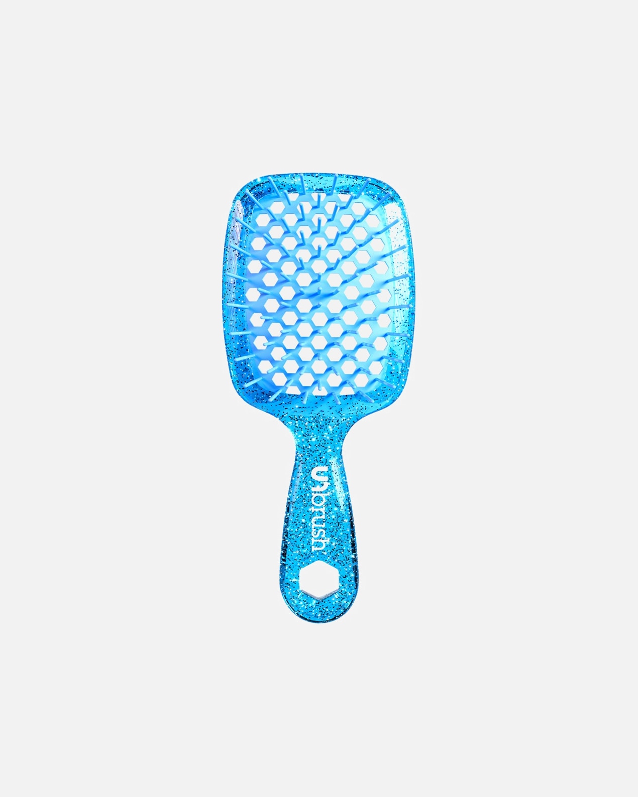 Detangler pre Unisex UNbrush Detangling Hair Brush Mini Glitter - Sapphire 1 kus
