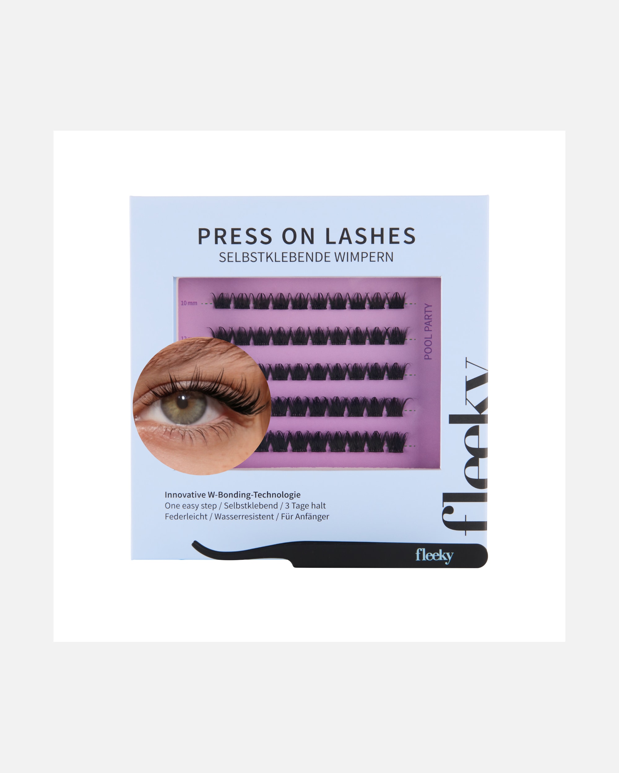 Umelé mihalnice pre Unisex Fleeky 50 kus