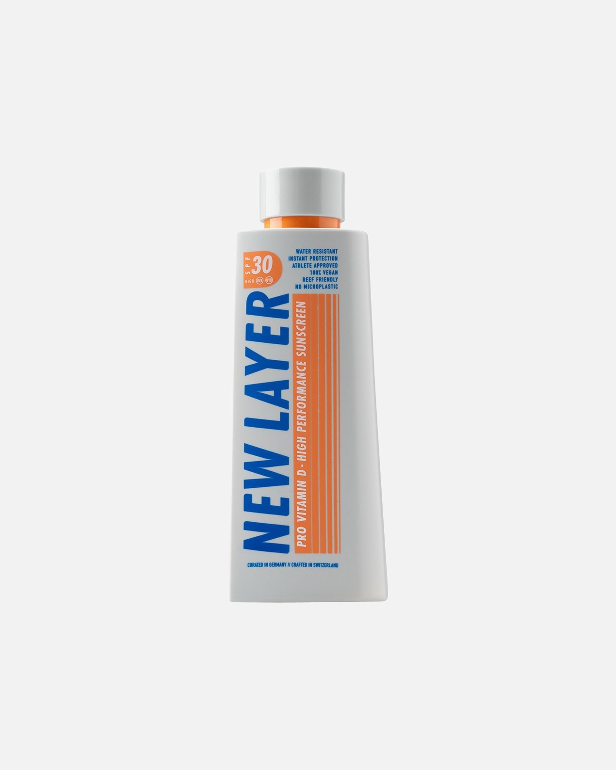 Krém na opaľovanie pre Unisex NEW LAYER High Performance Pro vitamín D opaľovací krém SPF 30 200 ml