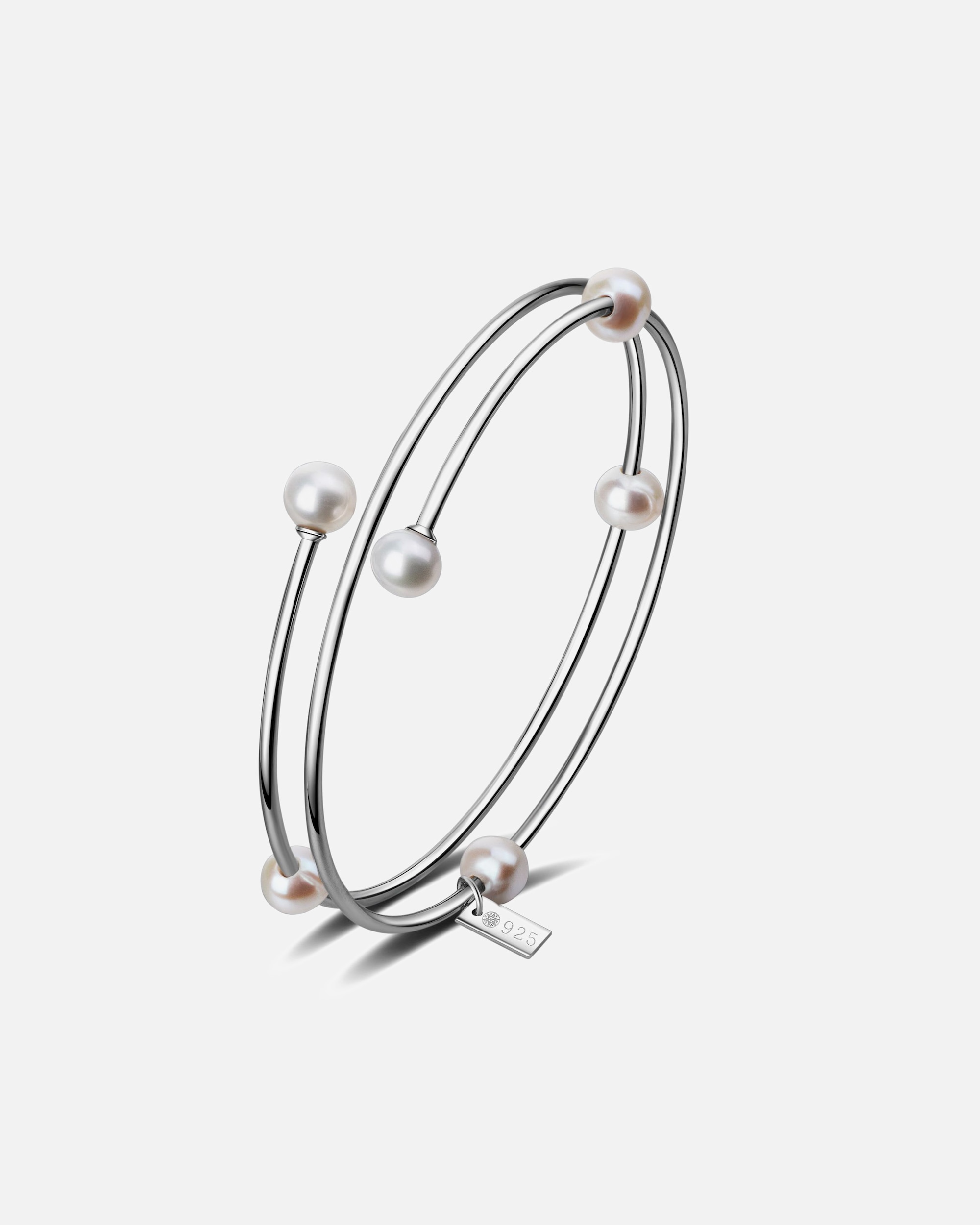 Náramok pre Pre ženy Ailoria MIDORI Strieborný/biely perlový náramok onesize