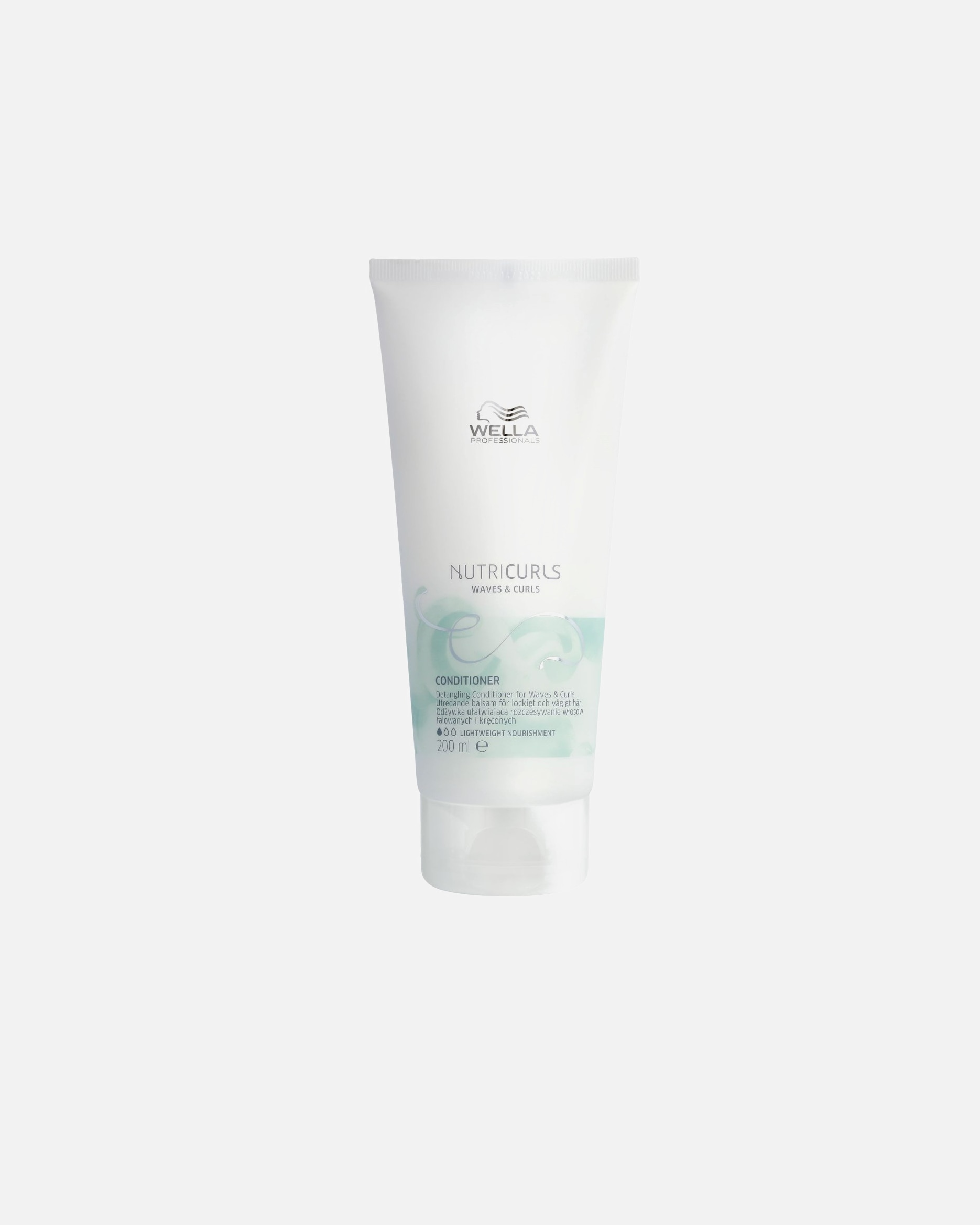 Kondicionér na vlasy pre Unisex Wella Professionals Nutricurls Kondicionér na kučeravé a vlnité vlasy 200 ml