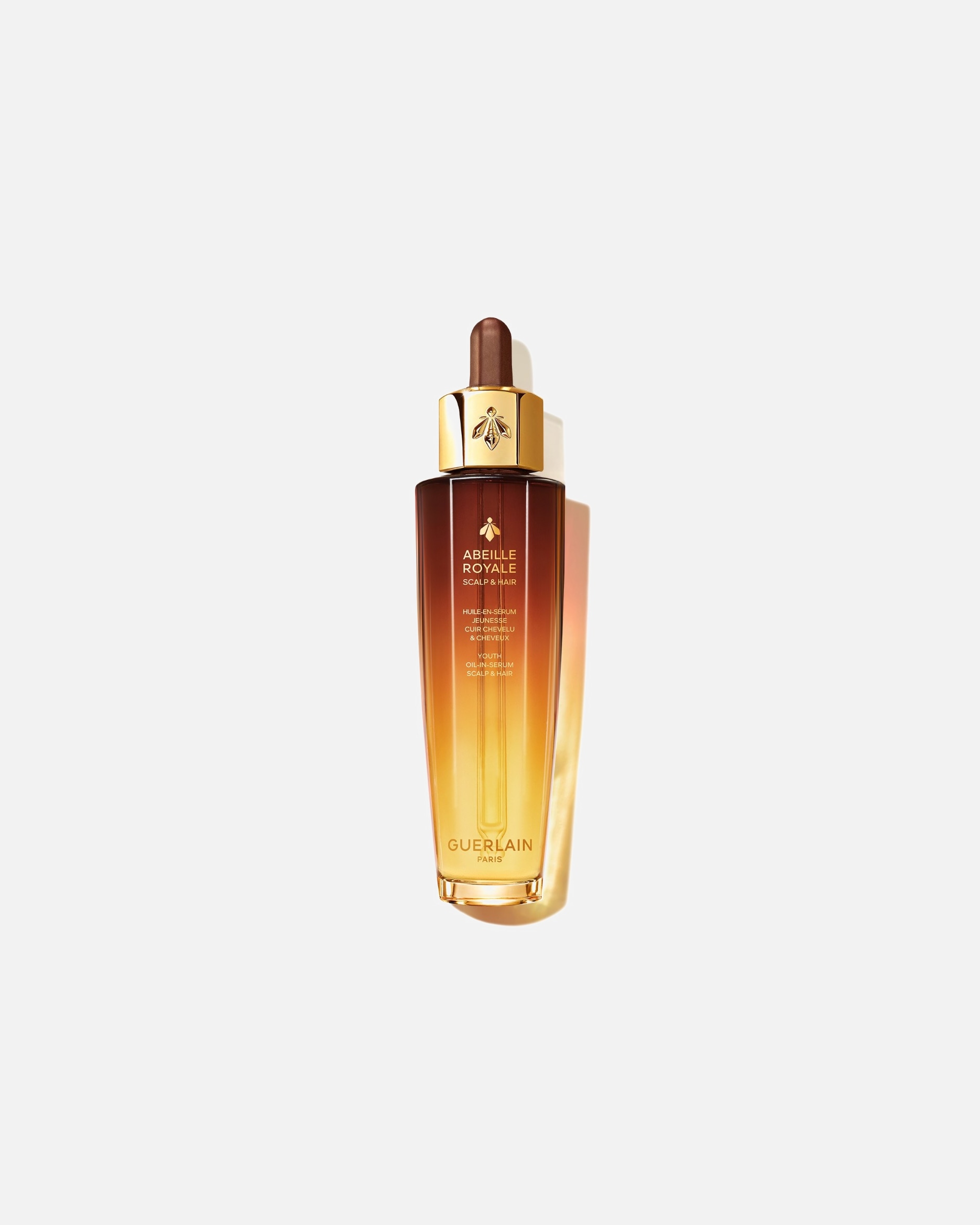 Olej na vlasy pre Unisex Guerlain Abeille Royale Scalp & Hair Youth-Oil-In-SerumSérum na vlasy a vlasovou pokožku 50 ml
