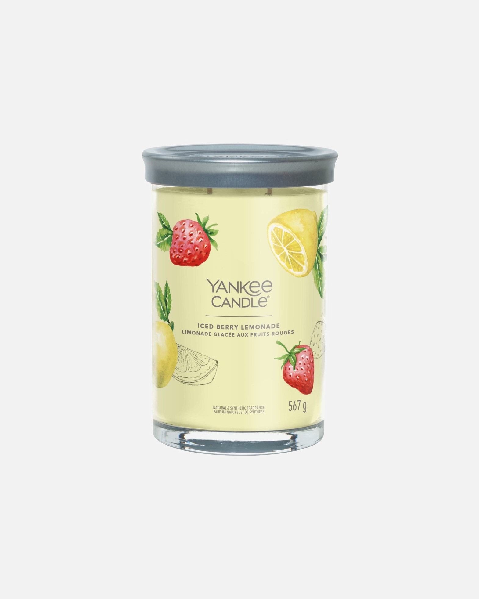 Sviečka pre Unisex YANKEE CANDLE Iced Berry Lemonade 567 g - Signature Tumbler