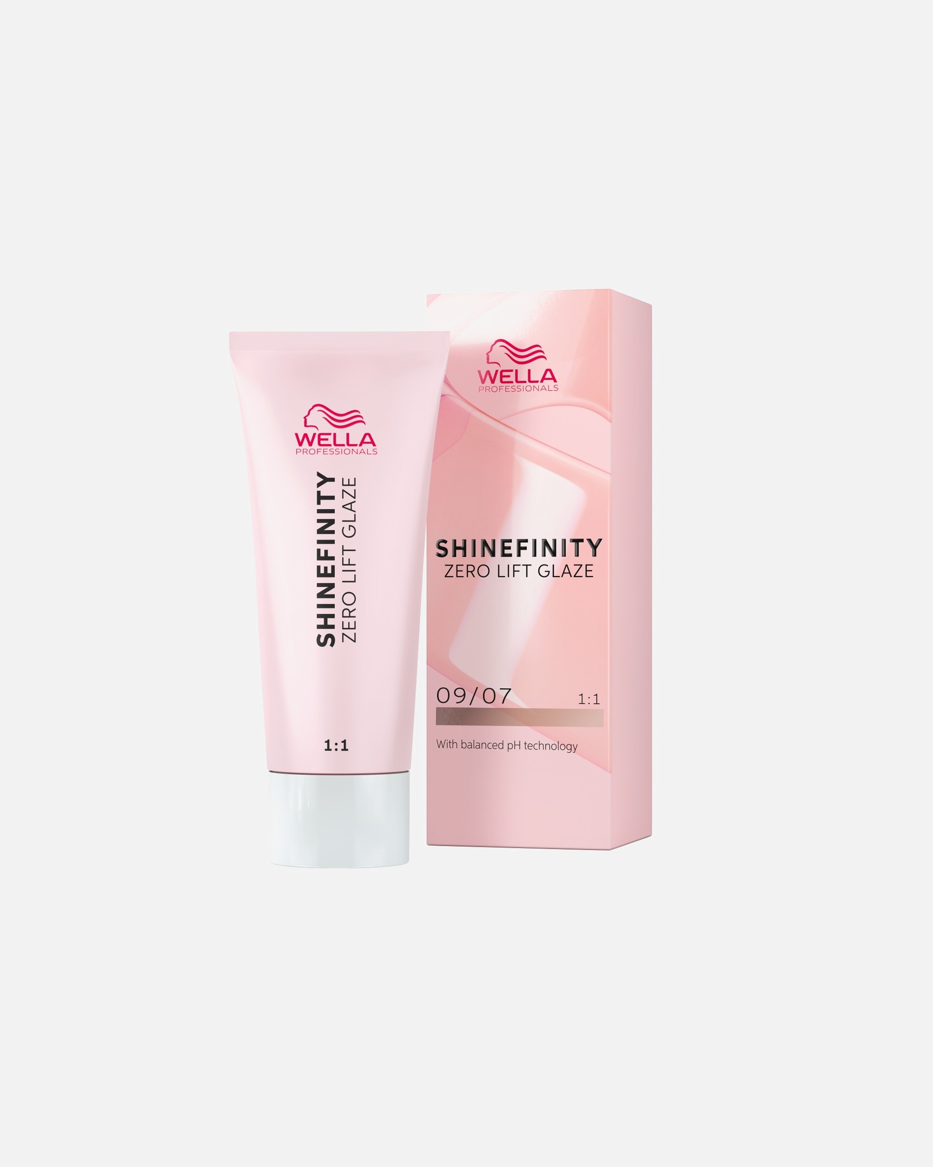 Preliv pre Unisex Wella Professionals Shinefinity Zero Lift Gaze – polotrvalé gélovo-krémové farbenie 09/07 Natural Beige Sand