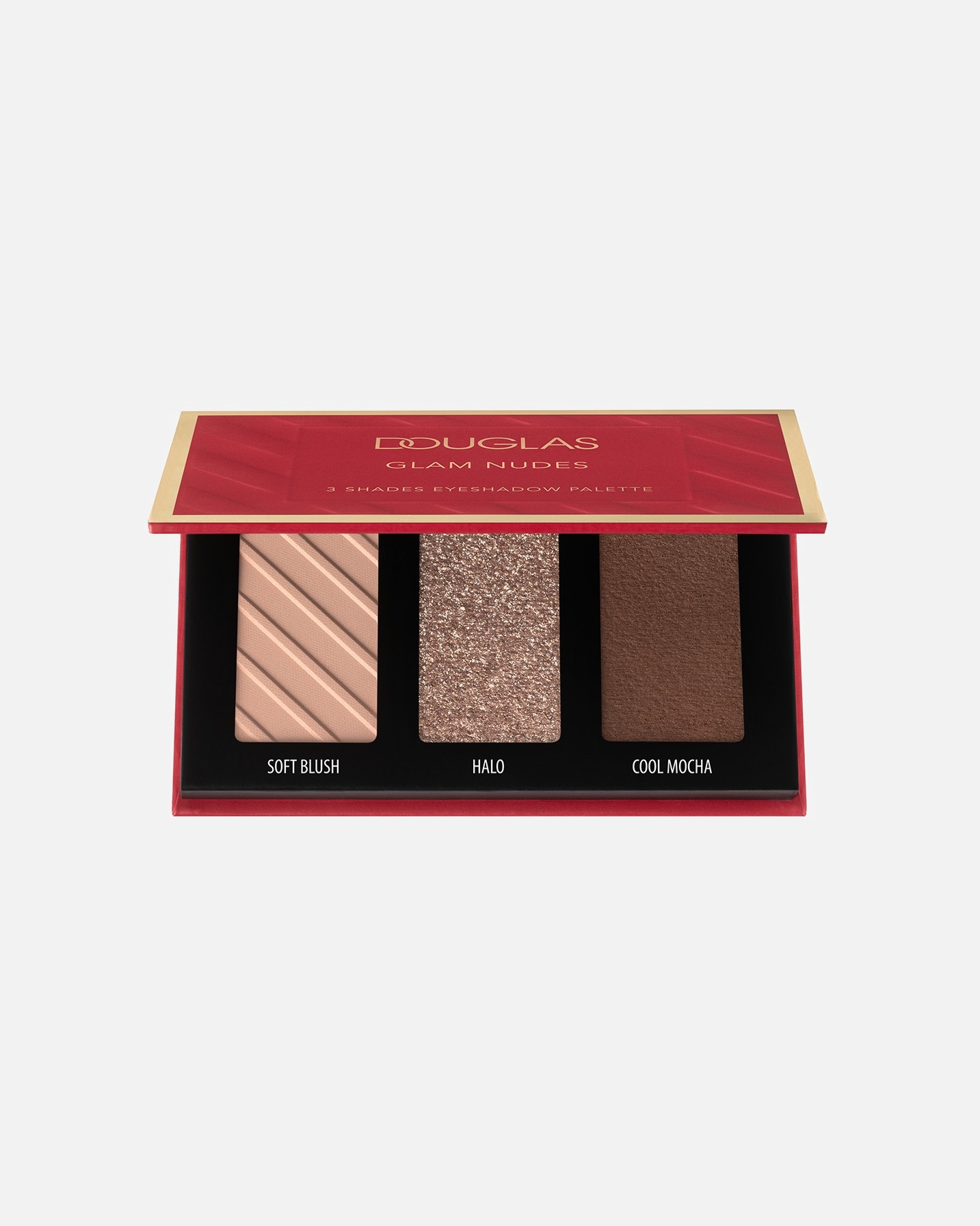 Očné tiene pre Unisex Douglas Collection Make-Up 3C Glam Nudes Eyeshadow Palette 1 kus