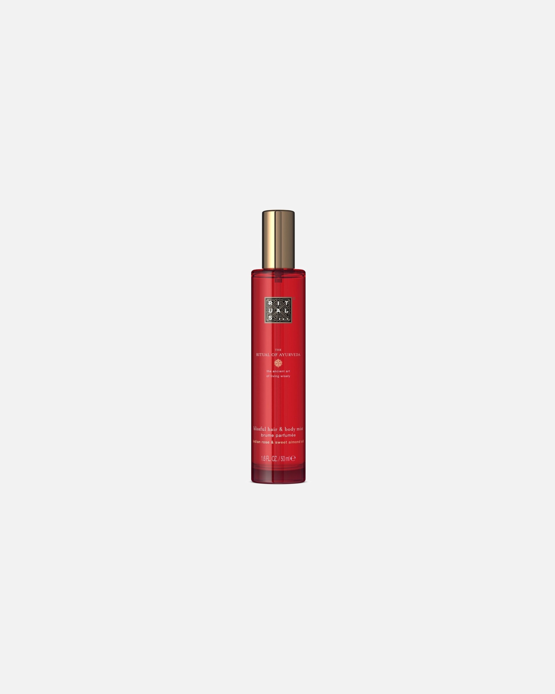 Telový sprej pre Unisex Rituals The Ritual of Ayurveda Hair & Body Mist - ľahká vôňa na vlasy a telo 50 ml