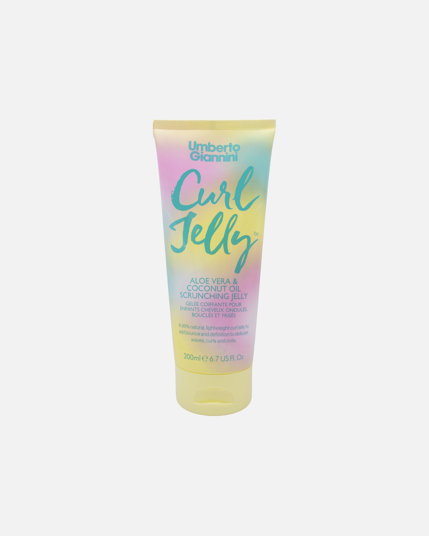 Gél na vlasy pre Unisex Umberto Giannini Mini C. Scrunching Jelly 200 ml