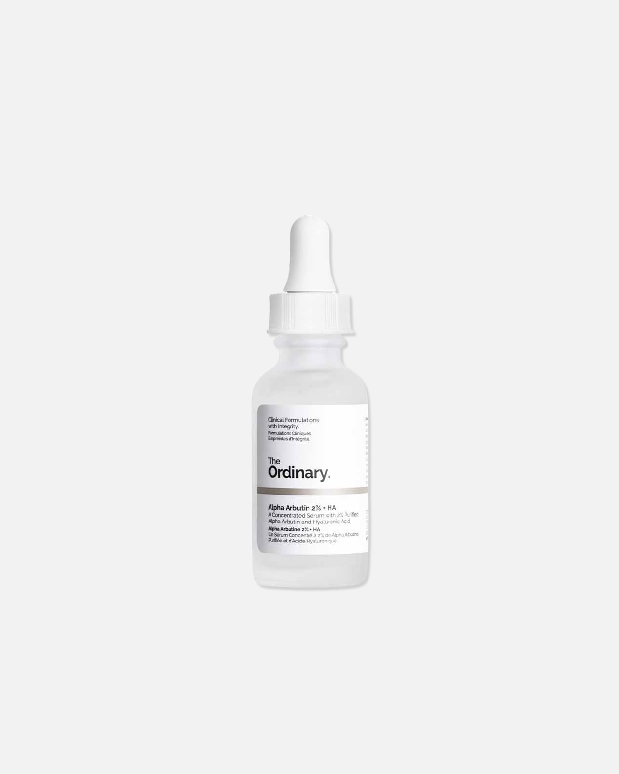 Sérum s kyselinou hyalurónovou pre Unisex The Ordinary More Molecules Alpha Arbutin 2% + HA 30 ml