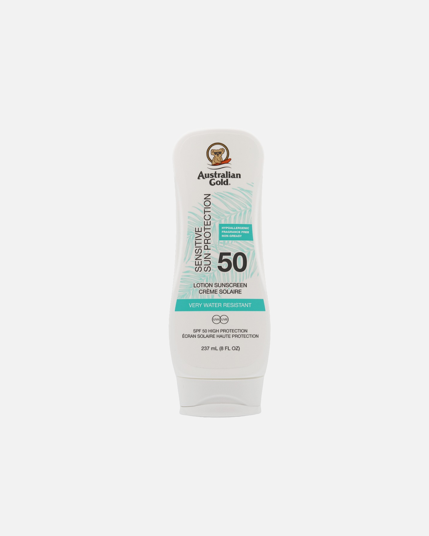 Krém na opaľovanie na telo pre Unisex Australian Gold Balzam na citlivú pokožku SPF 50 237 ml