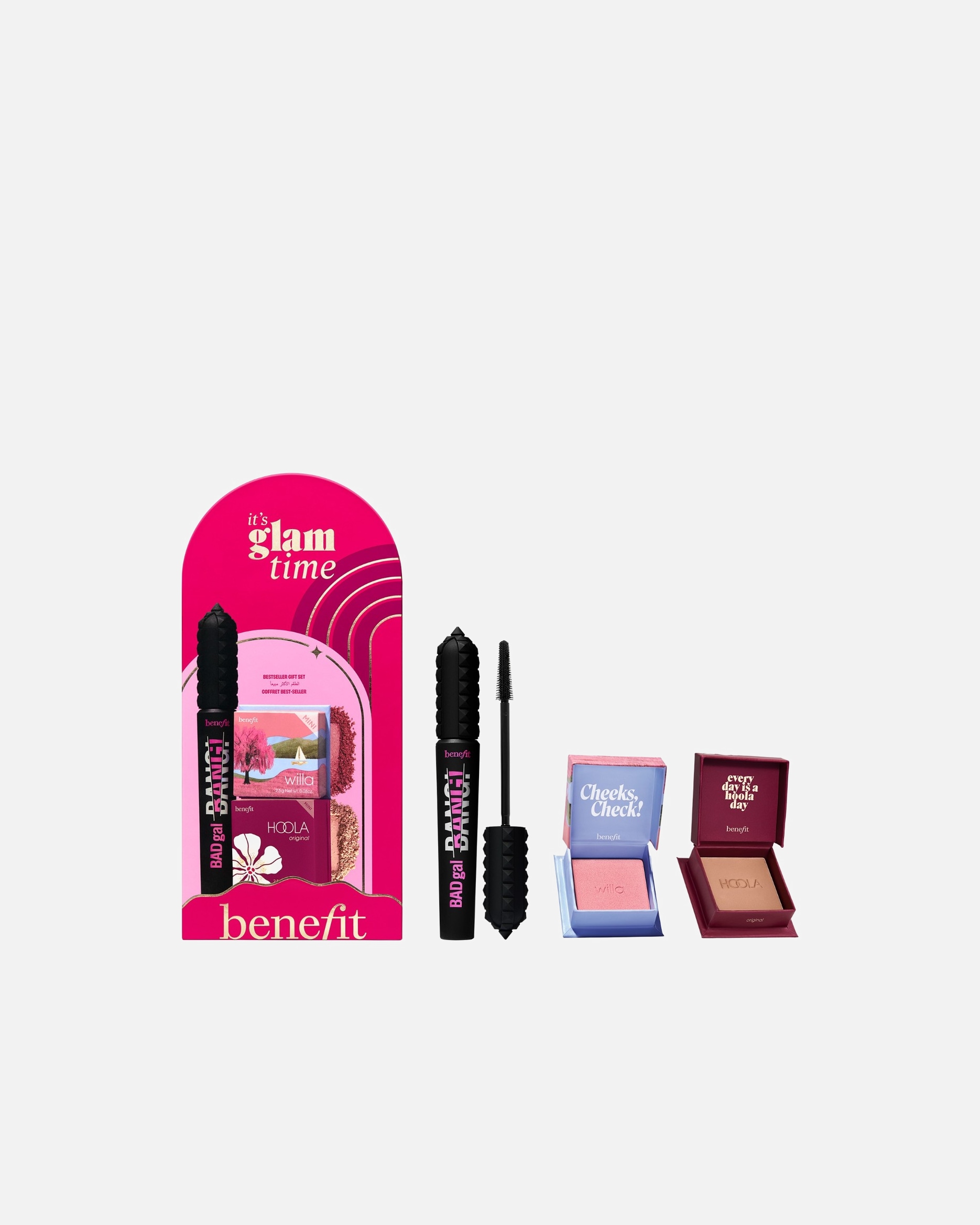 Sada na líčenie pleti pre Unisex Benefit It’s Glam Time – darčeková kozmetická súprava 1 kus