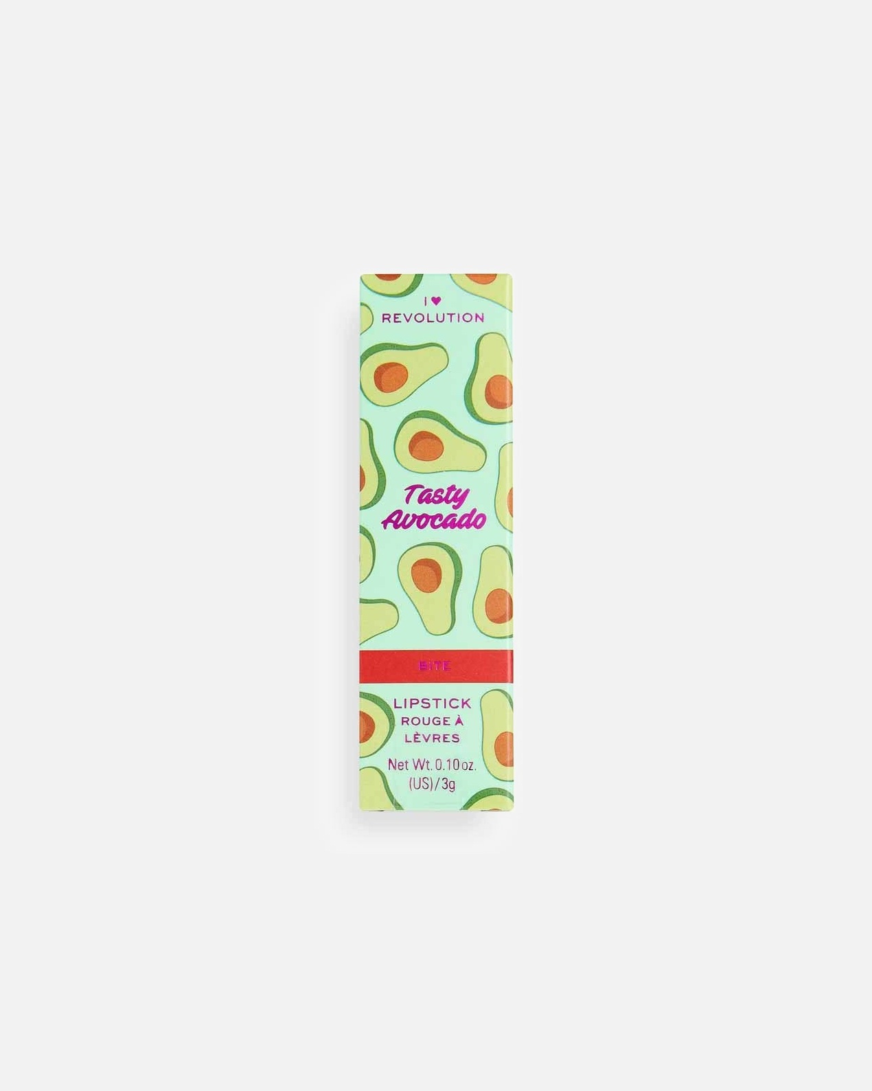 Rúž na pery pre Unisex I Heart Revolution Tasty Avocado Lipstick Bite