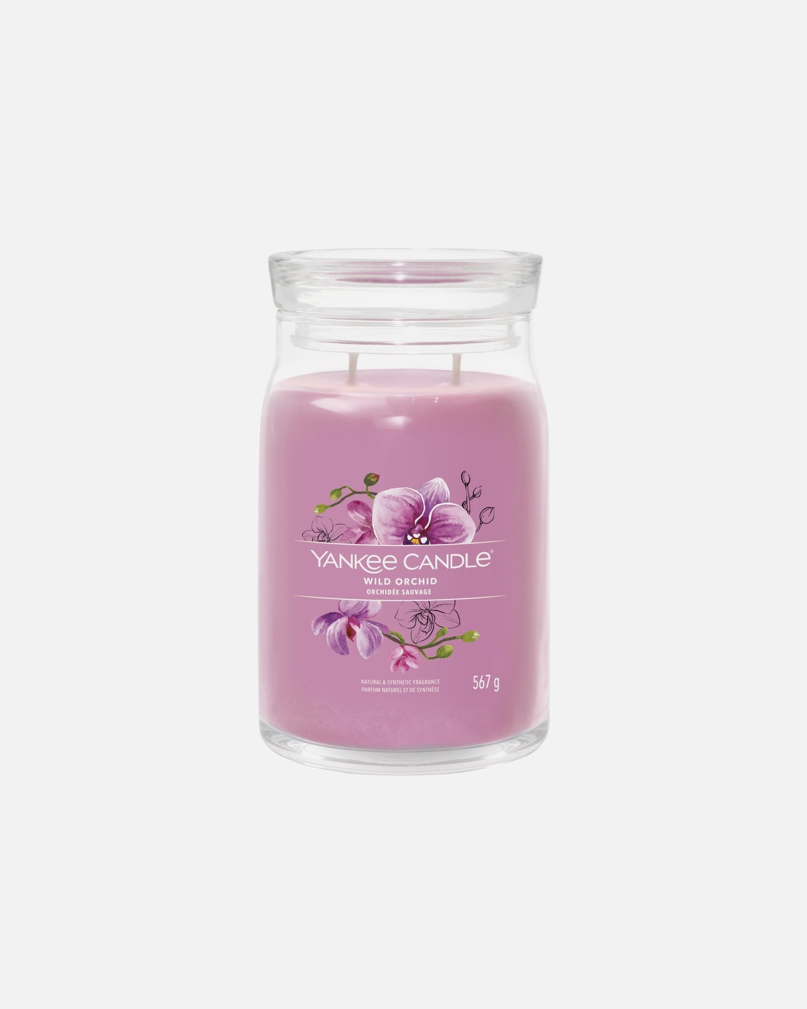 Sviečka pre Unisex YANKEE CANDLE Wild Orchid 567 g - Signature