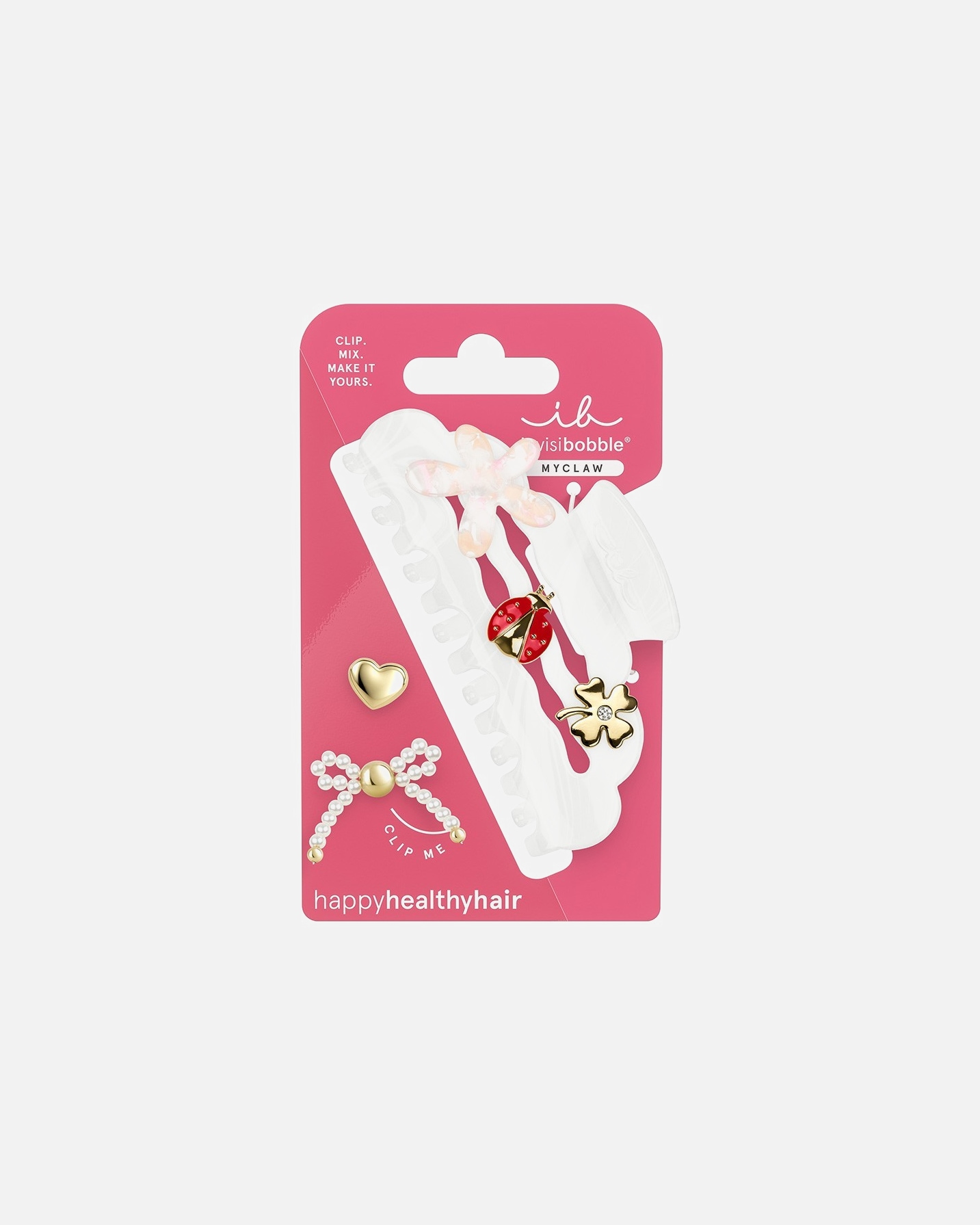 Spona do vlasov pre Pre ženy Invisibobble IB MYCLAW L Full of Charms 6pc 1 kus