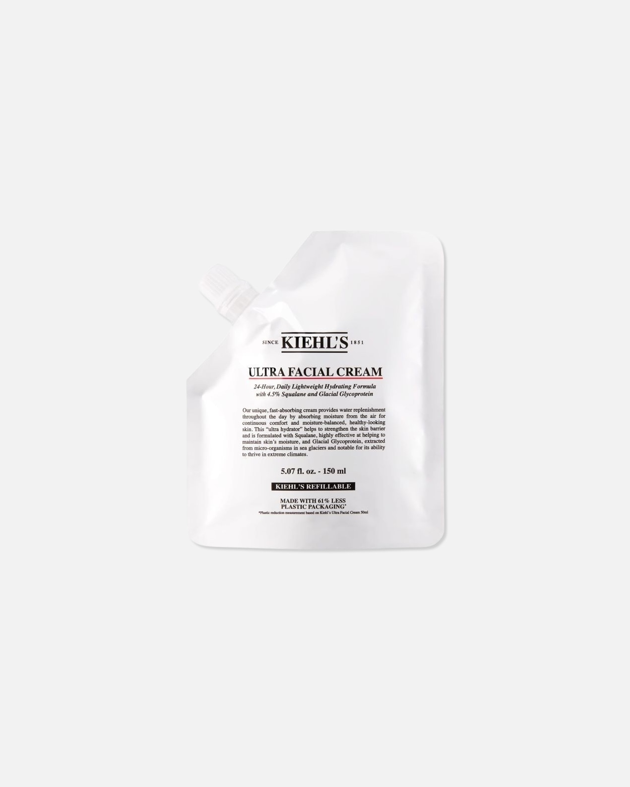 Krém na tvár pre Unisex Kiehl’s Ultra Facial 150 ml - Refill