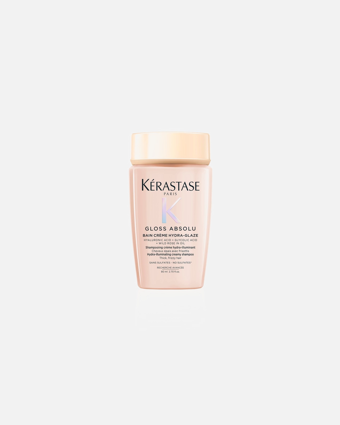 Šampón na vlasy pre Unisex Kérastase Gloss Absolu Bain Crème Hydra-Glaze 80 ml