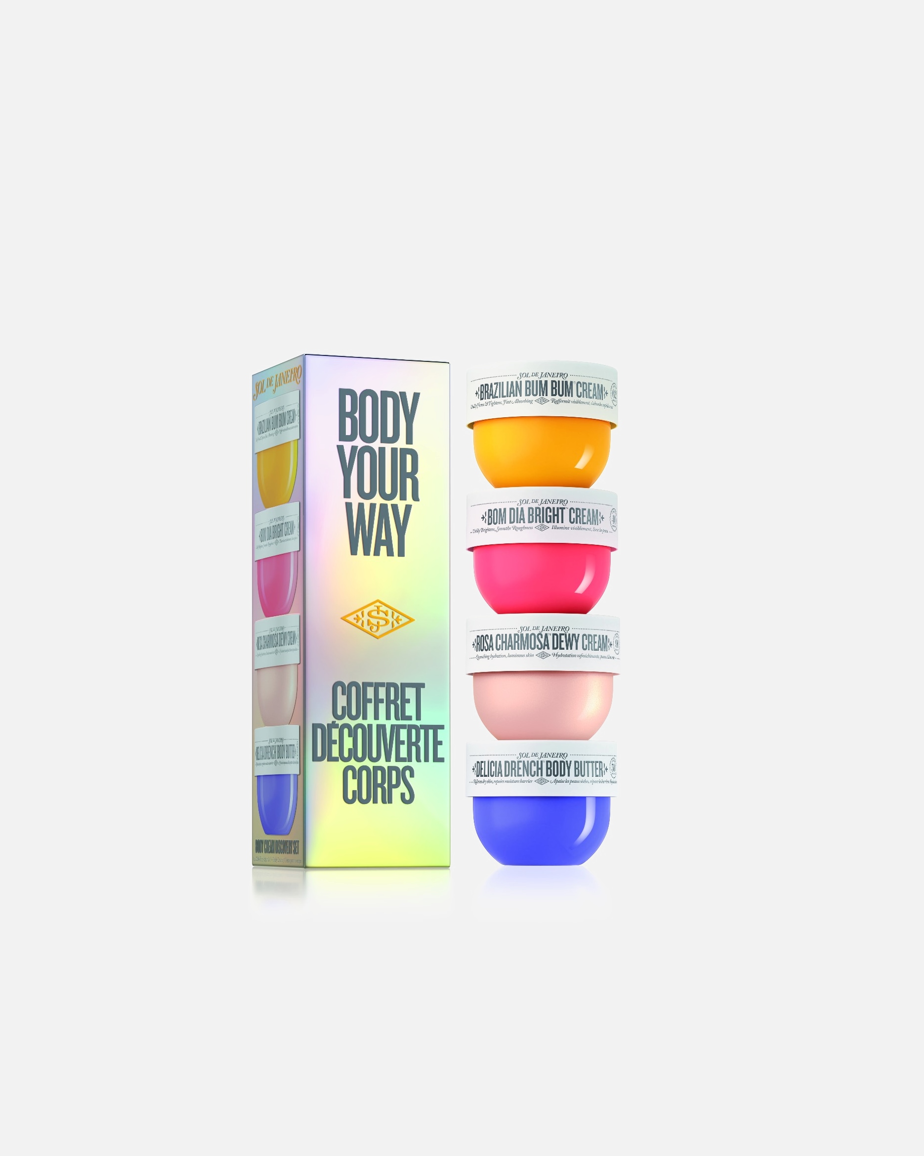 Súprava na starostlivosť o telo pre Unisex Sol de Janeiro Body Your Way Body Cream Set 1 kus