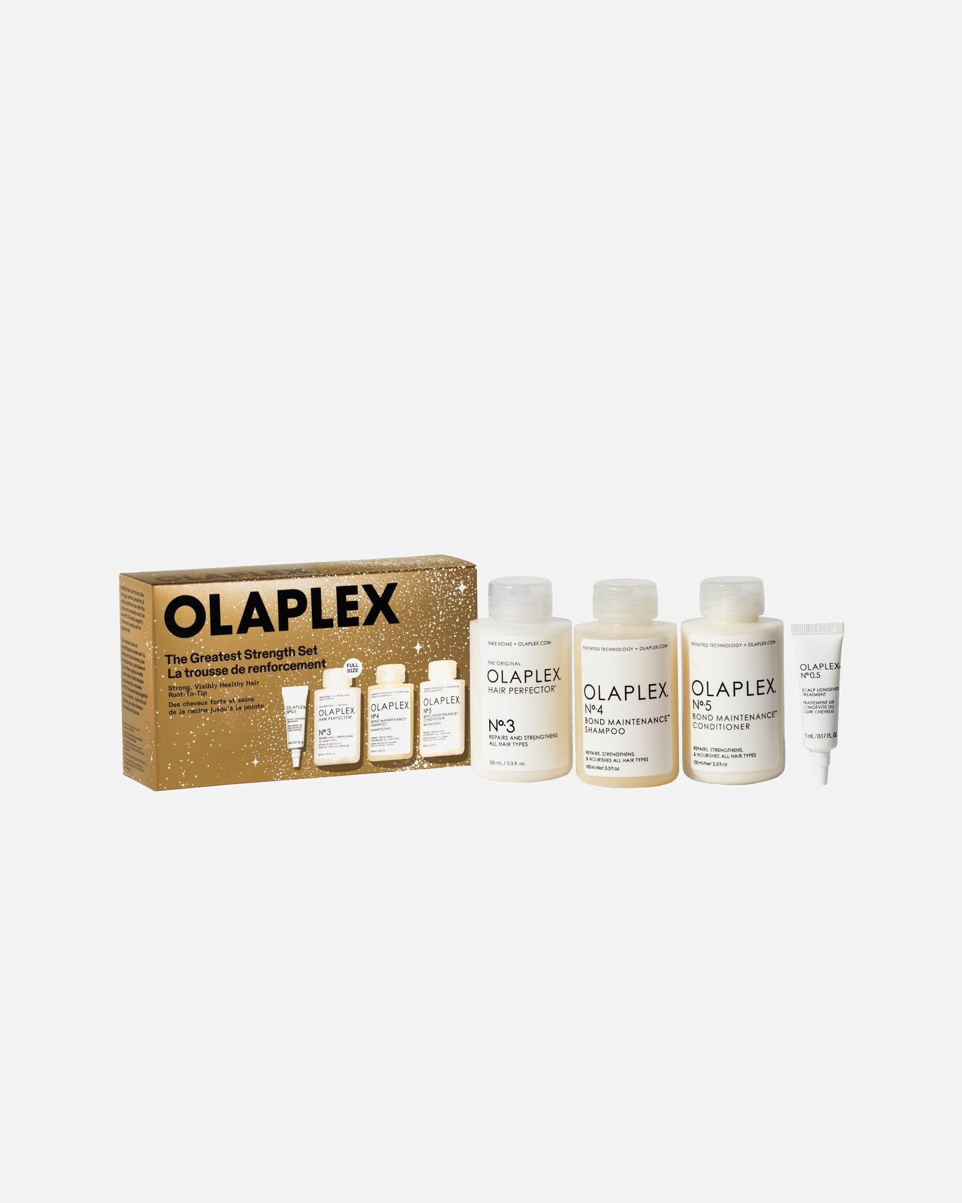 Súprava na starostlivosť o vlasy pre Unisex Olaplex Greatest Strength Hair Gift Set 1 kus