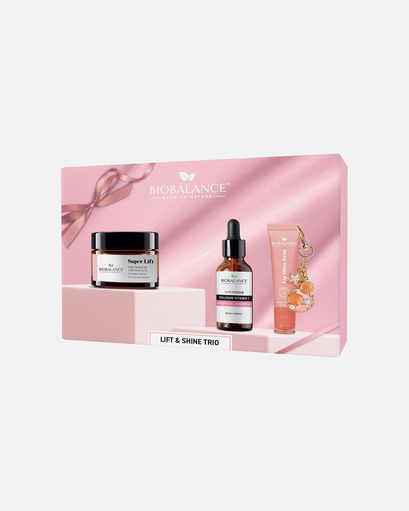 Súprava na starostlivosť o tvár pre Pre ženy BIOBALANCE Default Brand Line LIFT & SHINE TRIO SET