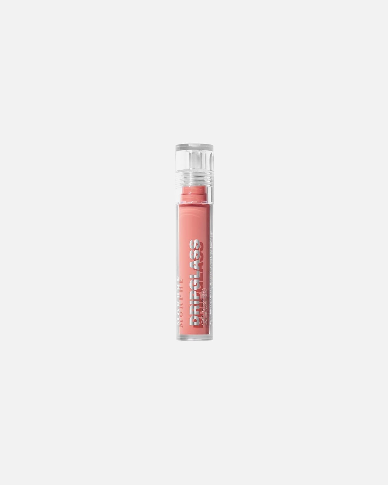 Lesk na pery pre Unisex Morphe Dripglass Glazed POLISHED PEACH