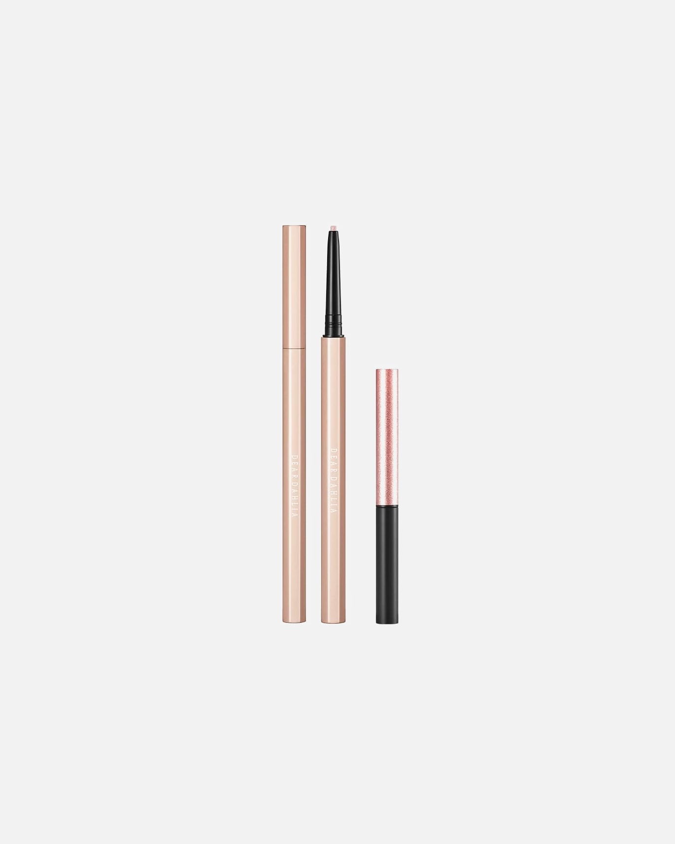 Očné linky pre Unisex Dear Dahlia Vodeodolná očná linka s náhradnou náplňou Glitter Pink