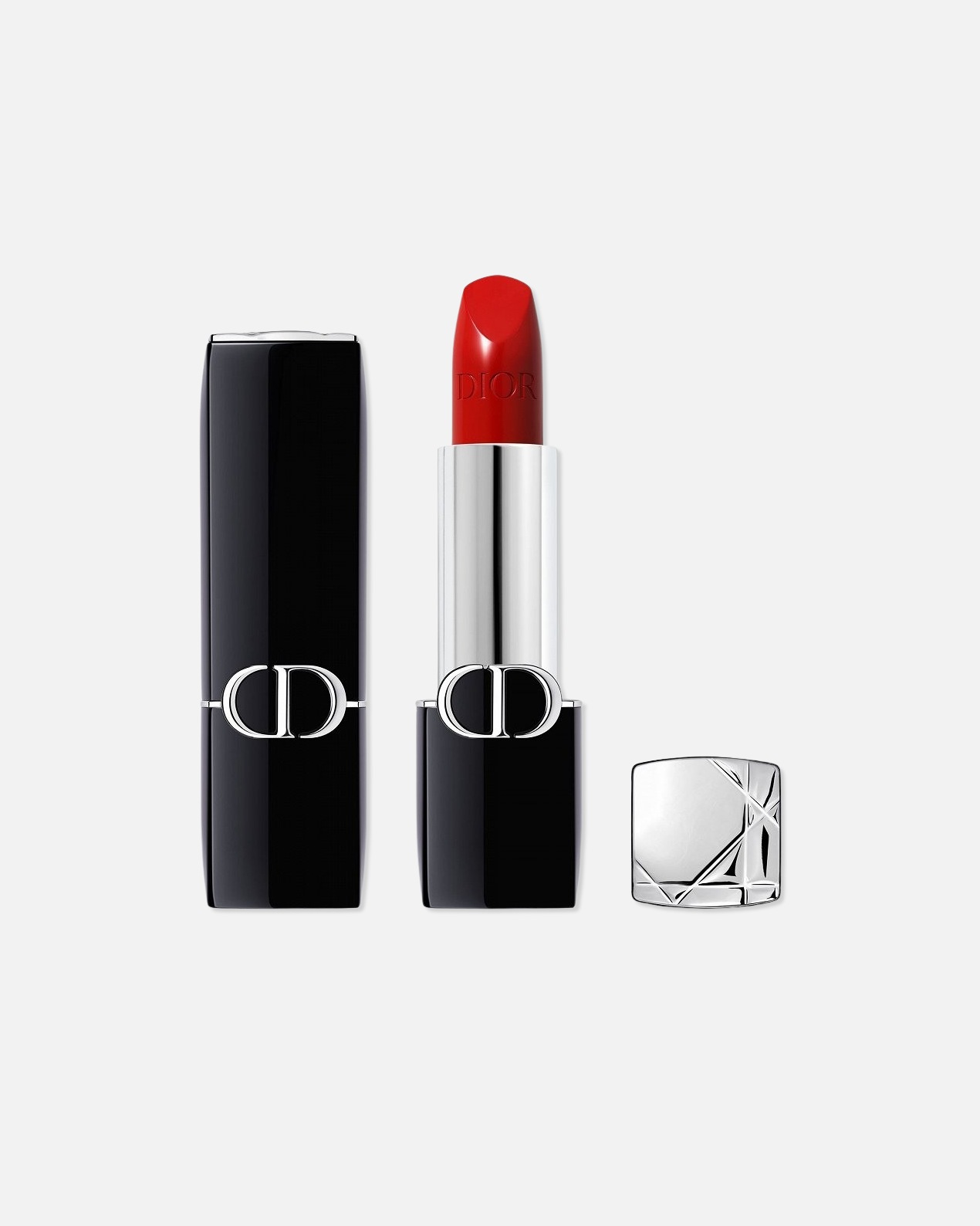 Rúž na pery pre Unisex DIOR Rouge Dior Velvet 999 Satiny Finish