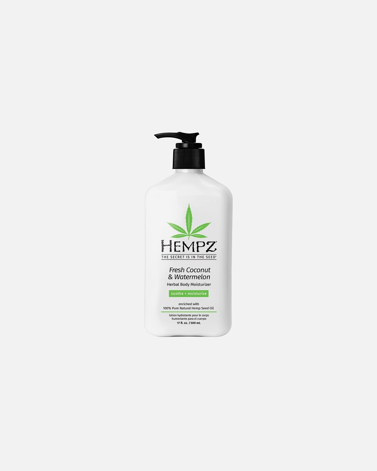Hydratačné sérum pre Unisex HEMPZ Default Brand Line Coconut Body Moisturizer 500 ml