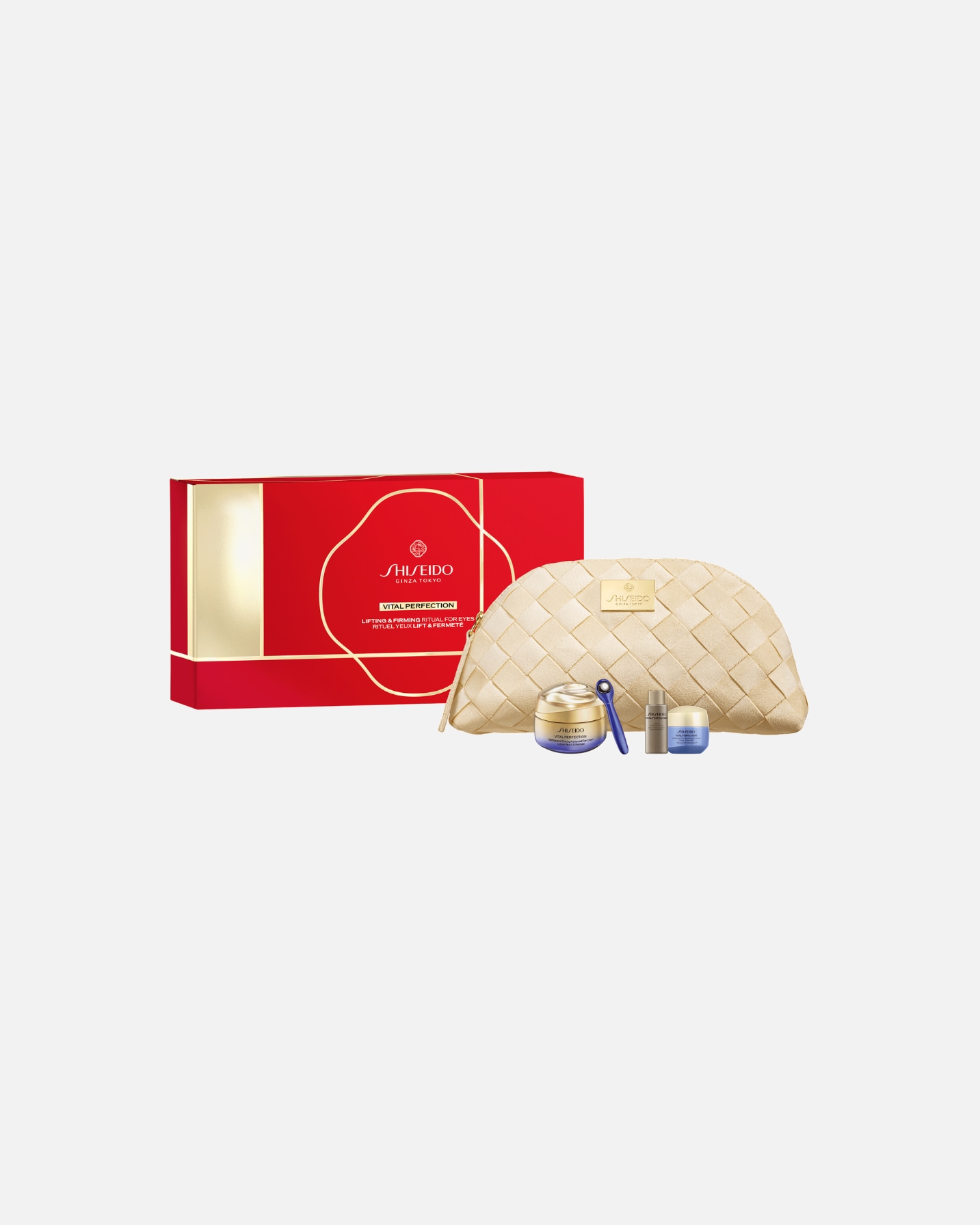 Súprava na starostlivosť o oči pre Unisex Shiseido VITAL PERFECTION EYE HOLIDAY KIT 1 kus