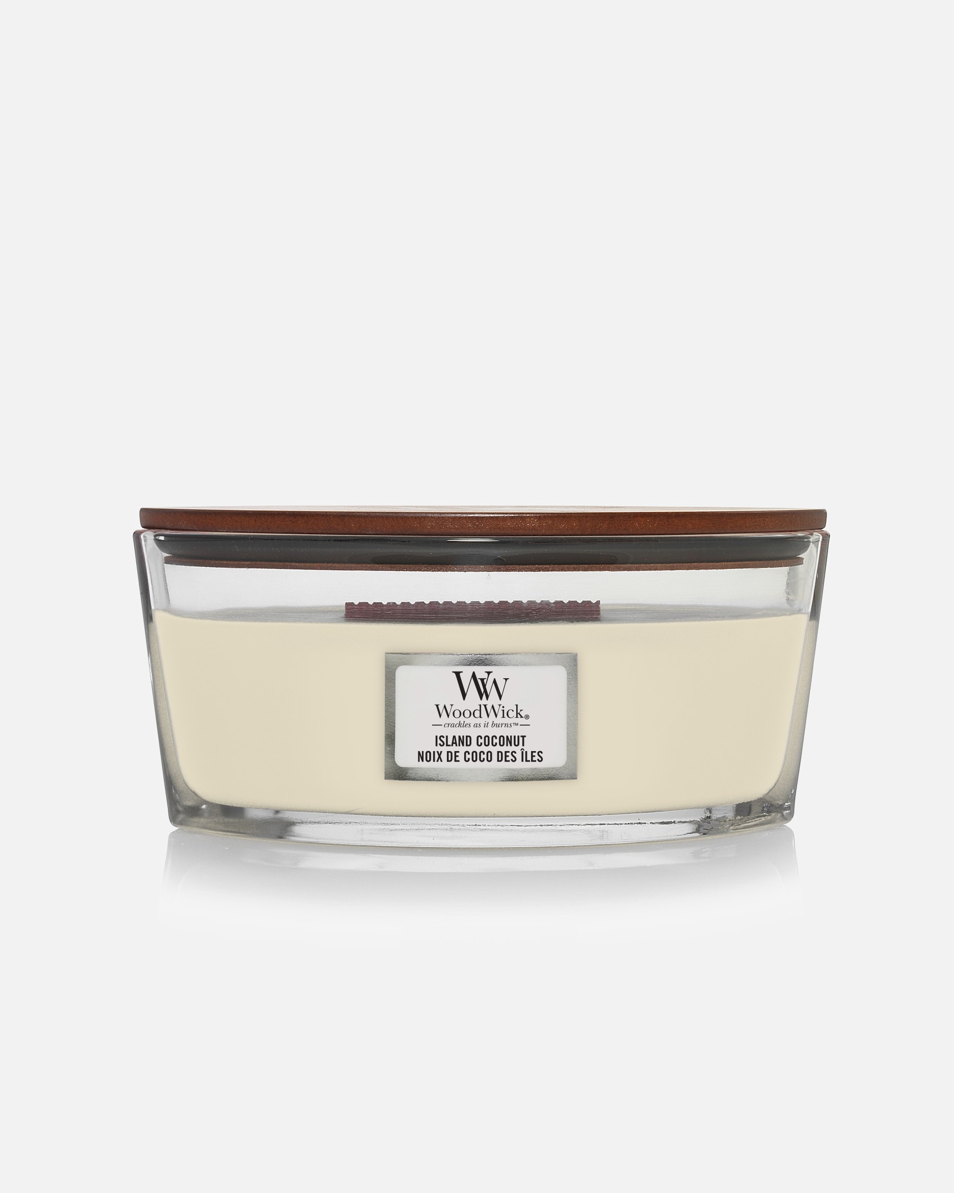 Sviečka pre Unisex WoodWick sviečka loď/Island Coconut 454 g
