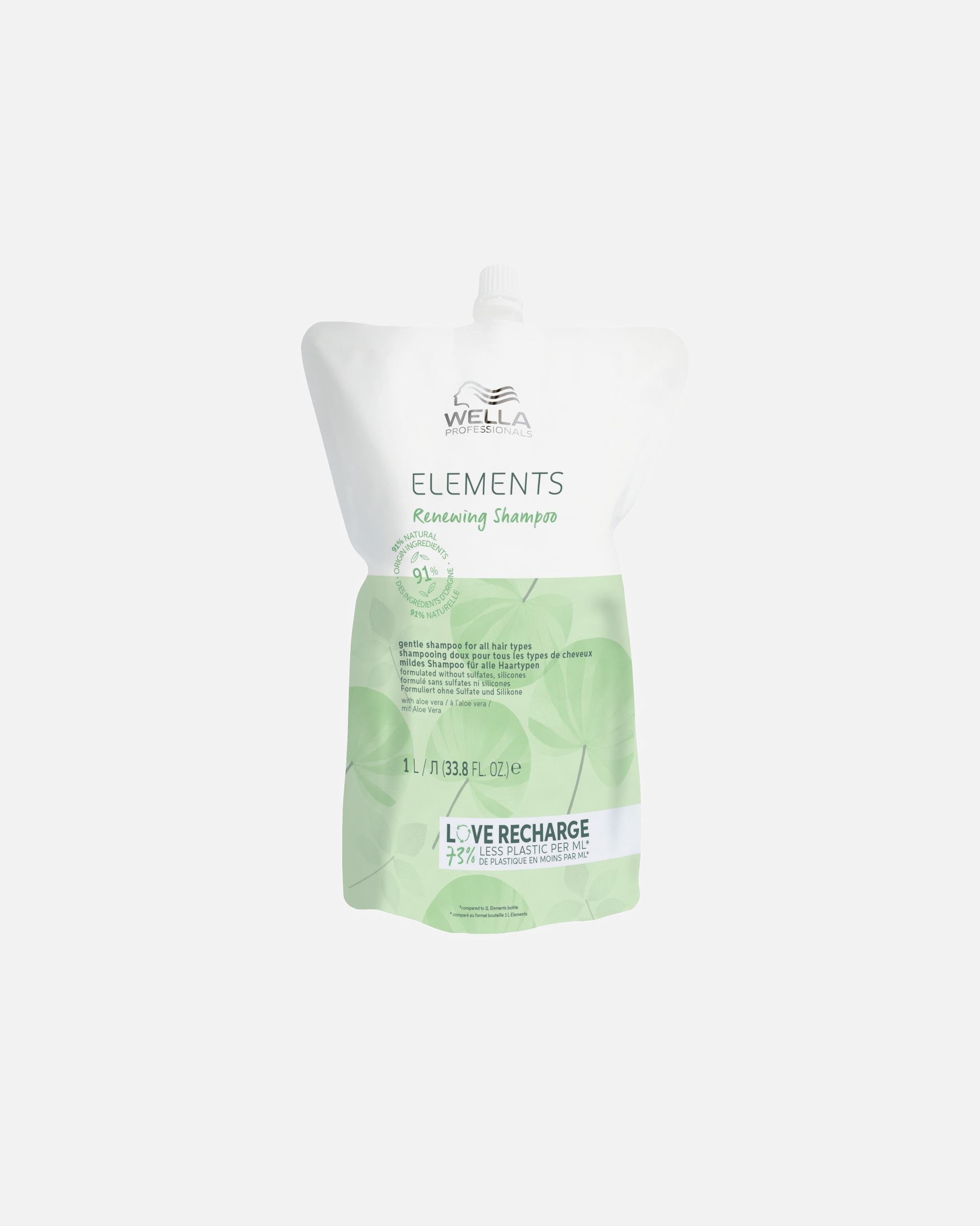 Šampón na vlasy pre Unisex Wella Professionals Elements Renewing Shampoo 1000 ml - Refill