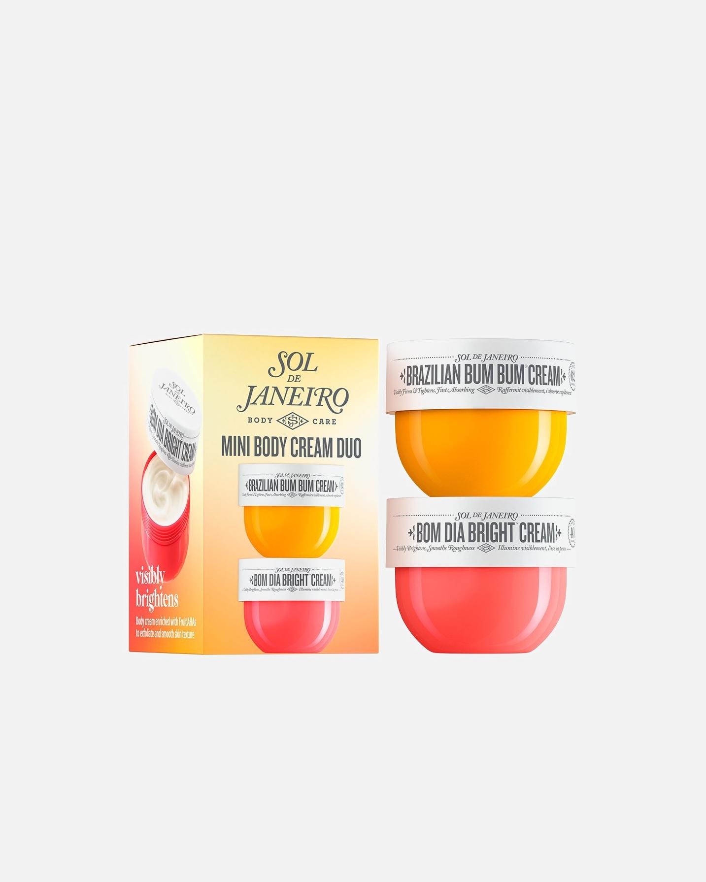 Súprava na starostlivosť o telo pre Unisex Sol de Janeiro Mini Body Cream Duo 1 kus