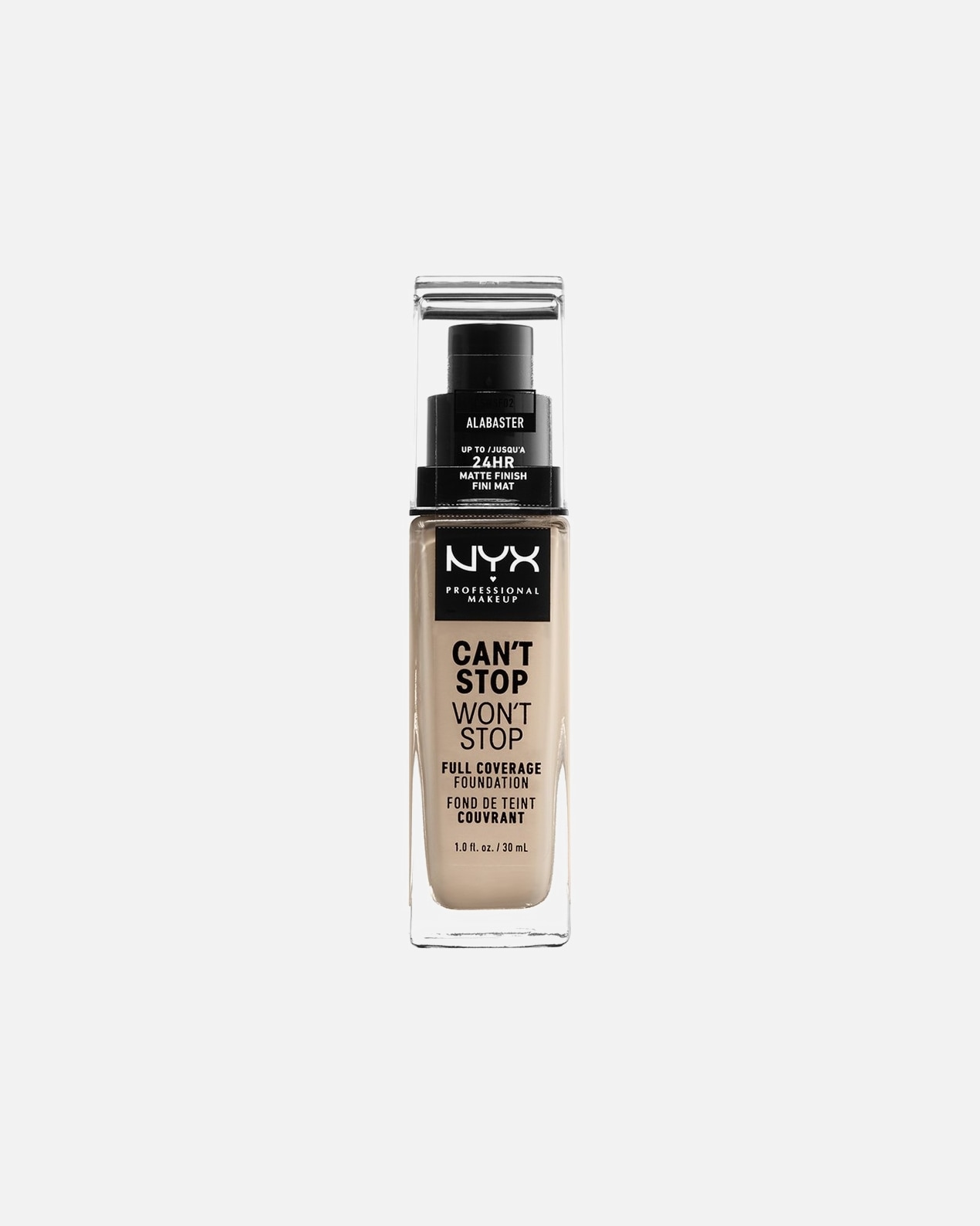 Podklad pre Unisex NYX Professional Makeup Wedding Can't Stop Won't Stop Full Coverage 02 - Alabaster