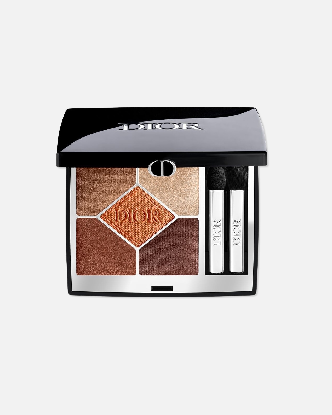 Očné tiene pre Unisex DIOR Diorshow 5 Couleurs - Limitovaná edícia dlhotrvajúcich očných tieňov s cannage vzorom 439 Copper