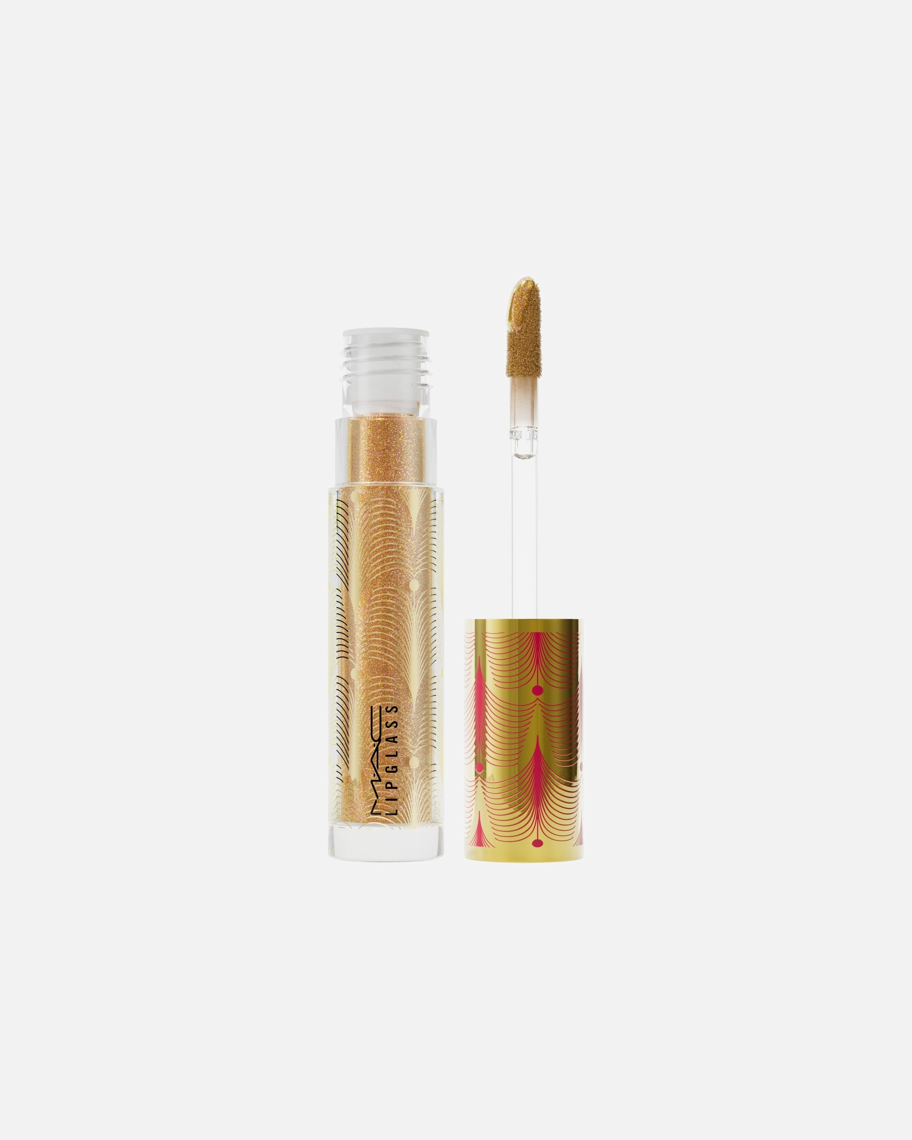 Lesk na pery pre Unisex MAC Holiday Collection 2024 Lip Glass LIQUID LUREX