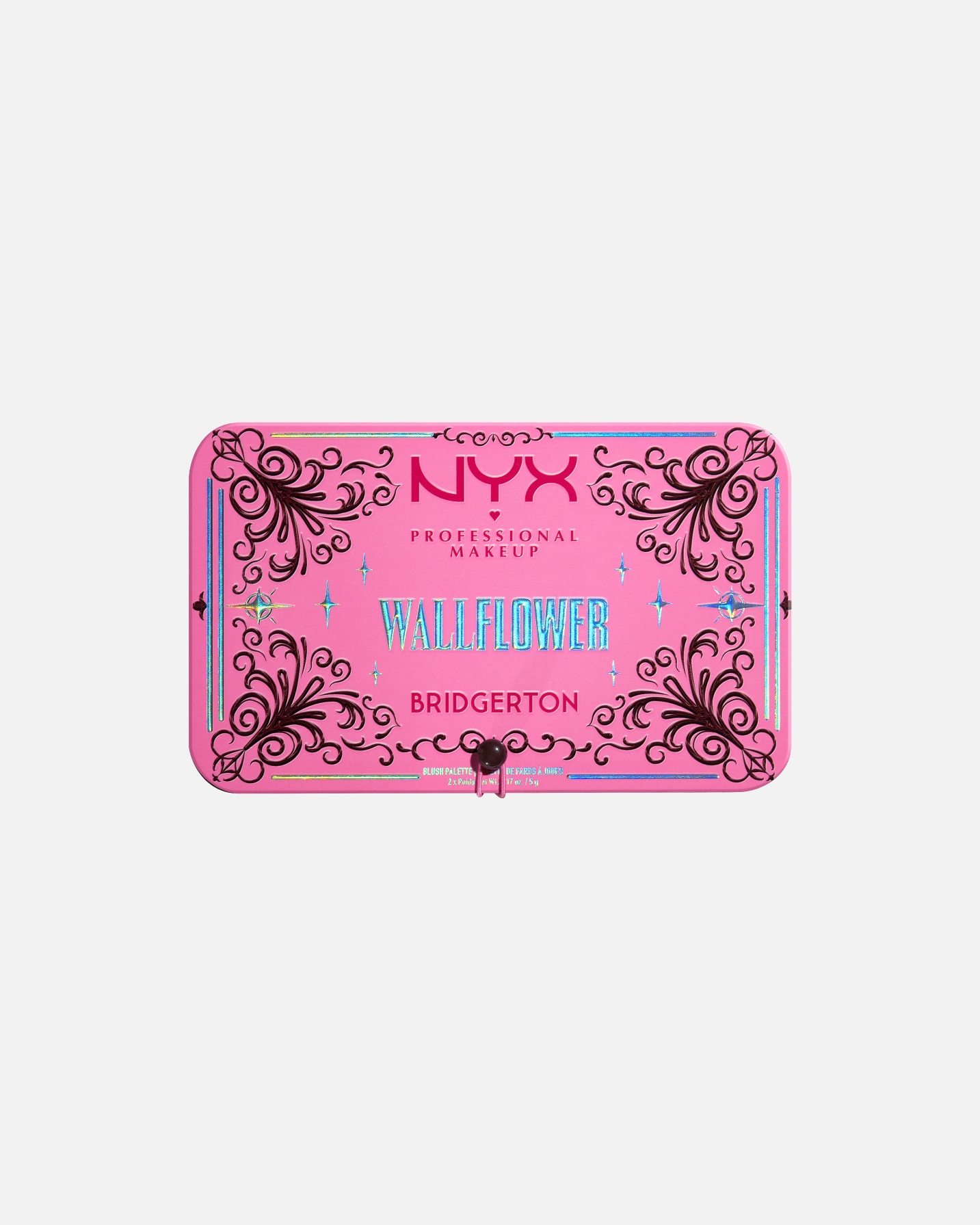 Lícenka pre Unisex NYX Professional Makeup Bridgerton Blush Duo Palette 1 - WALLFLOWER