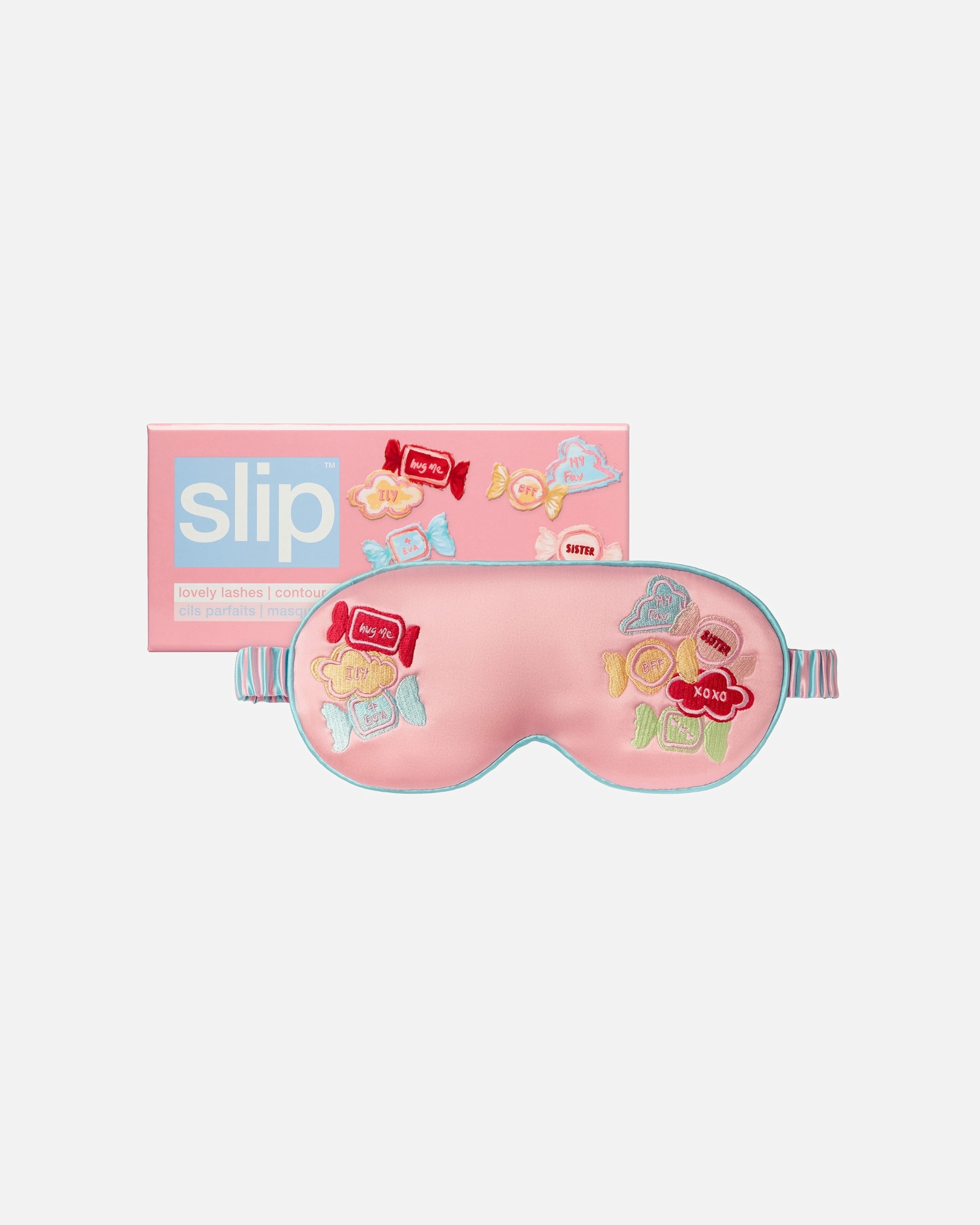 Maska na spanie pre Unisex Slip Najlepší priatelia 1 kus