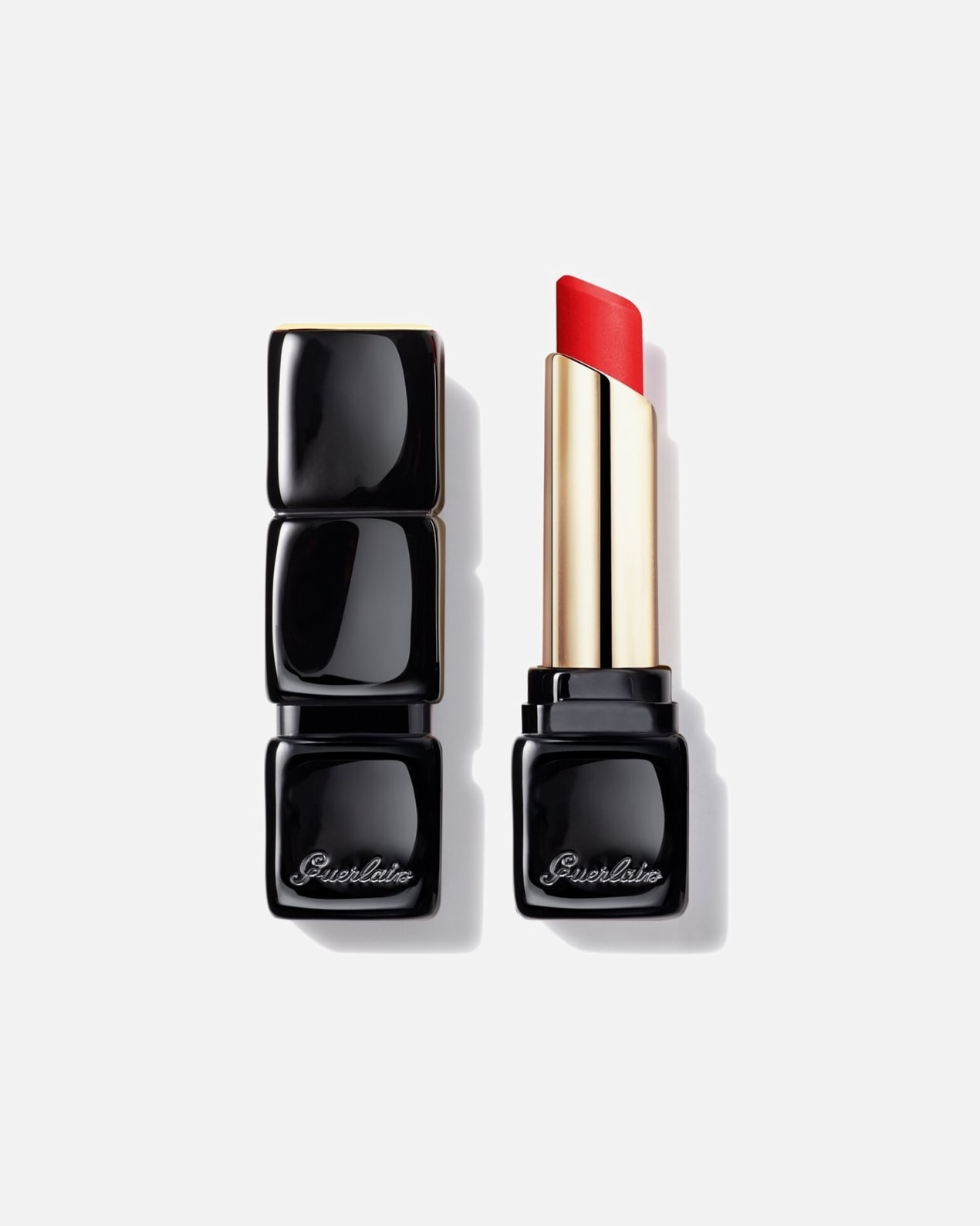 Rúž na pery pre Unisex Guerlain KissKiss Tender Matte 16H 520 Sexy Coral