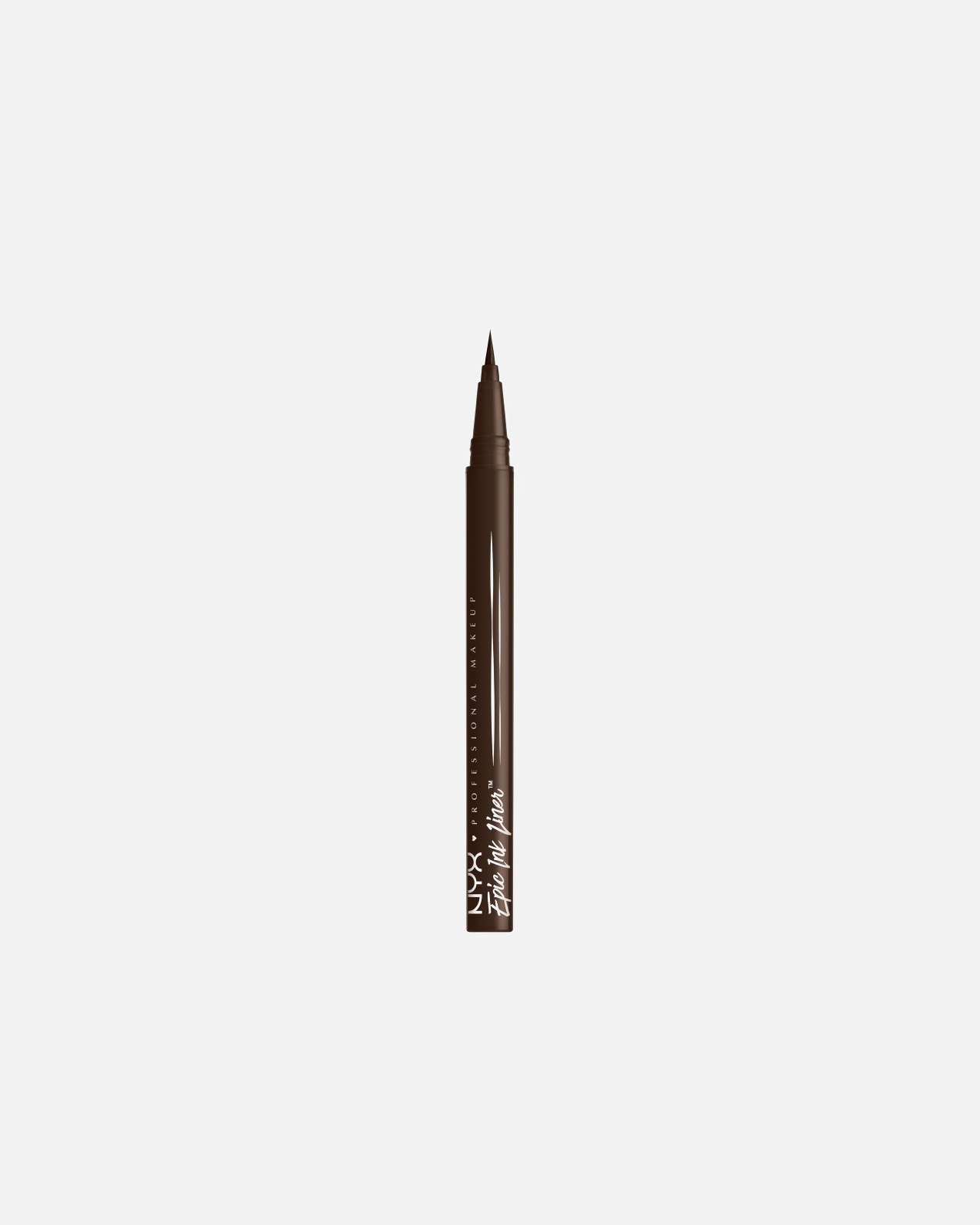Očné linky pre Unisex NYX Professional Makeup Epic Ink Glitz, Metallic Liquid Eyeliner 03 - DARK CHOCOLATE